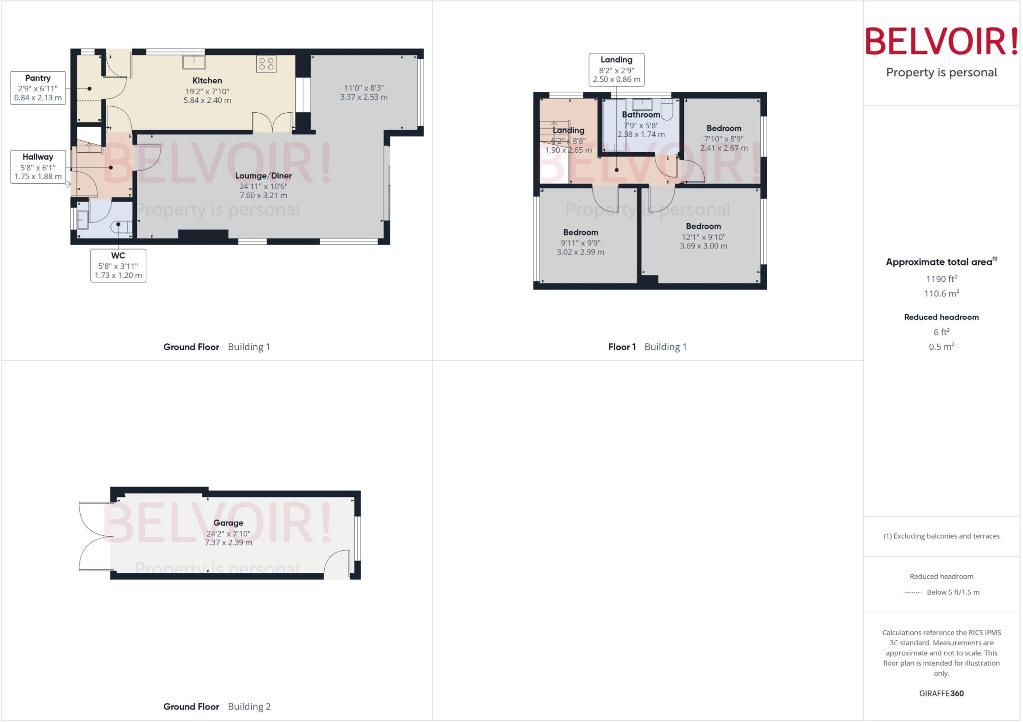 Copeland Avenue, Tittensor, ST12 floorplan