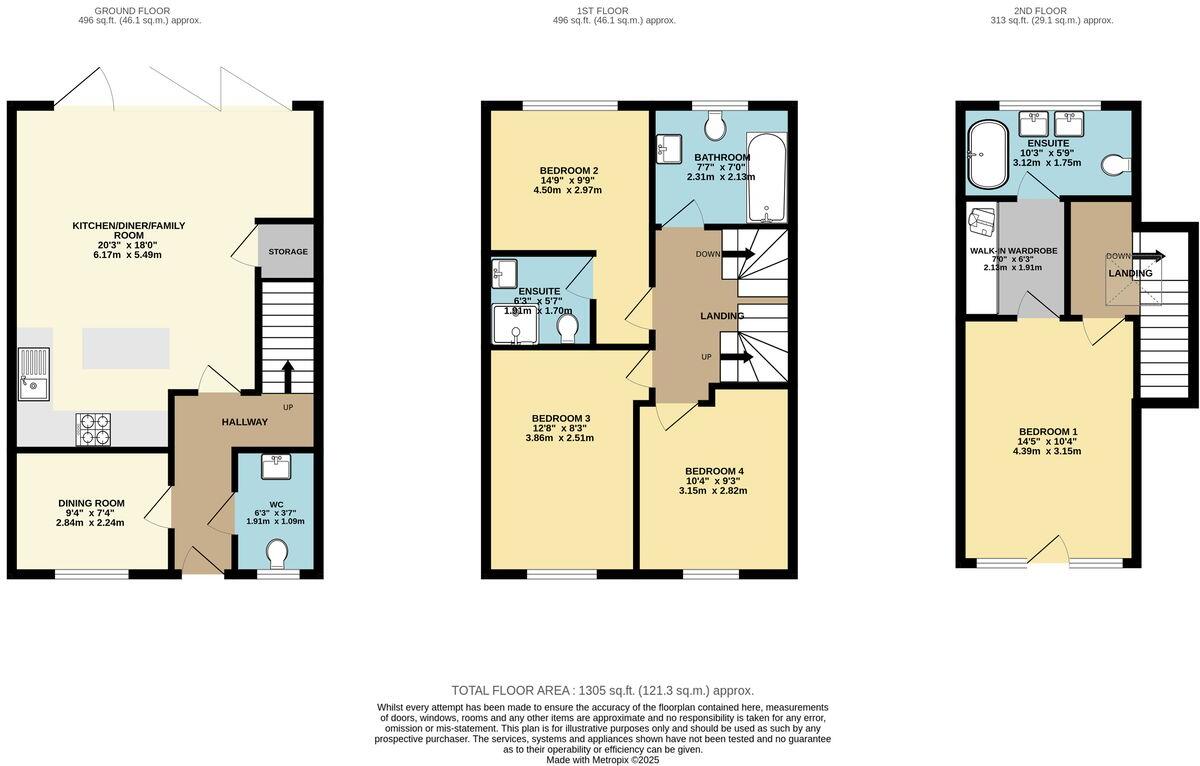 Trevelyan Gardens, Loughton, IG10 floorplan