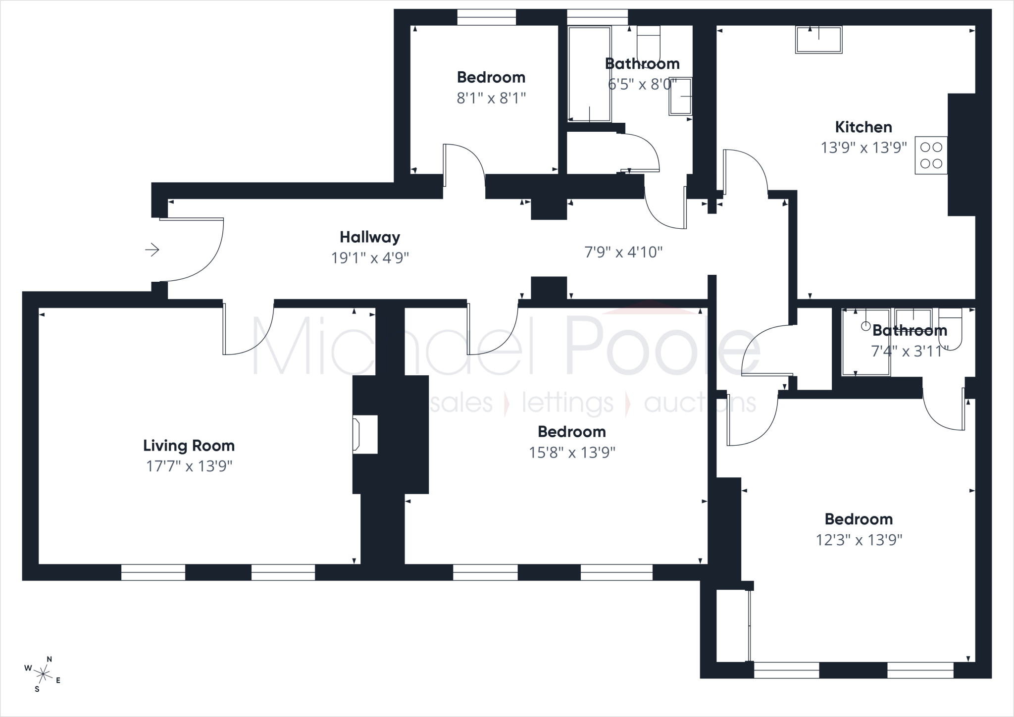 Peelers Court, Church Lane floorplan
