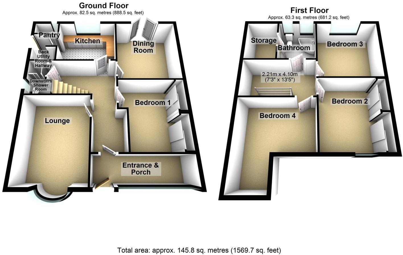 Llandudno Road, Rhos On Sea, Colwyn Bay floorplan