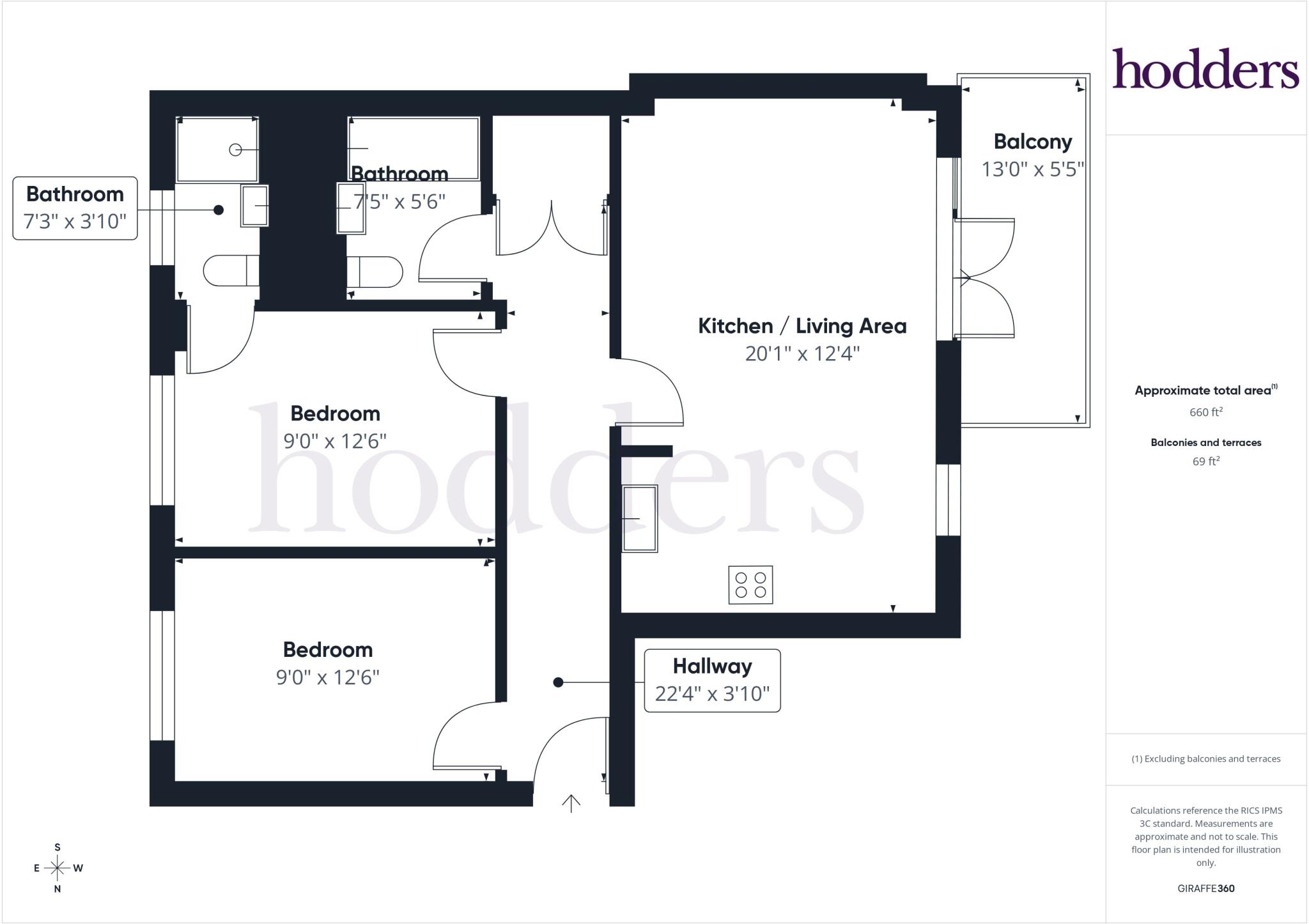 Addlestone, Surrey, KT15 floorplan