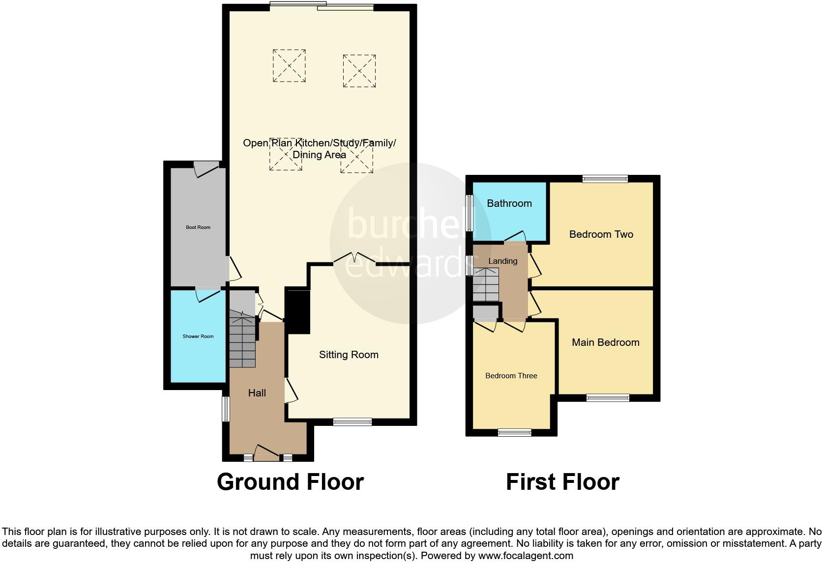 Captains Lane, Barton Under Needwood, Burton-On-Trent floorplan