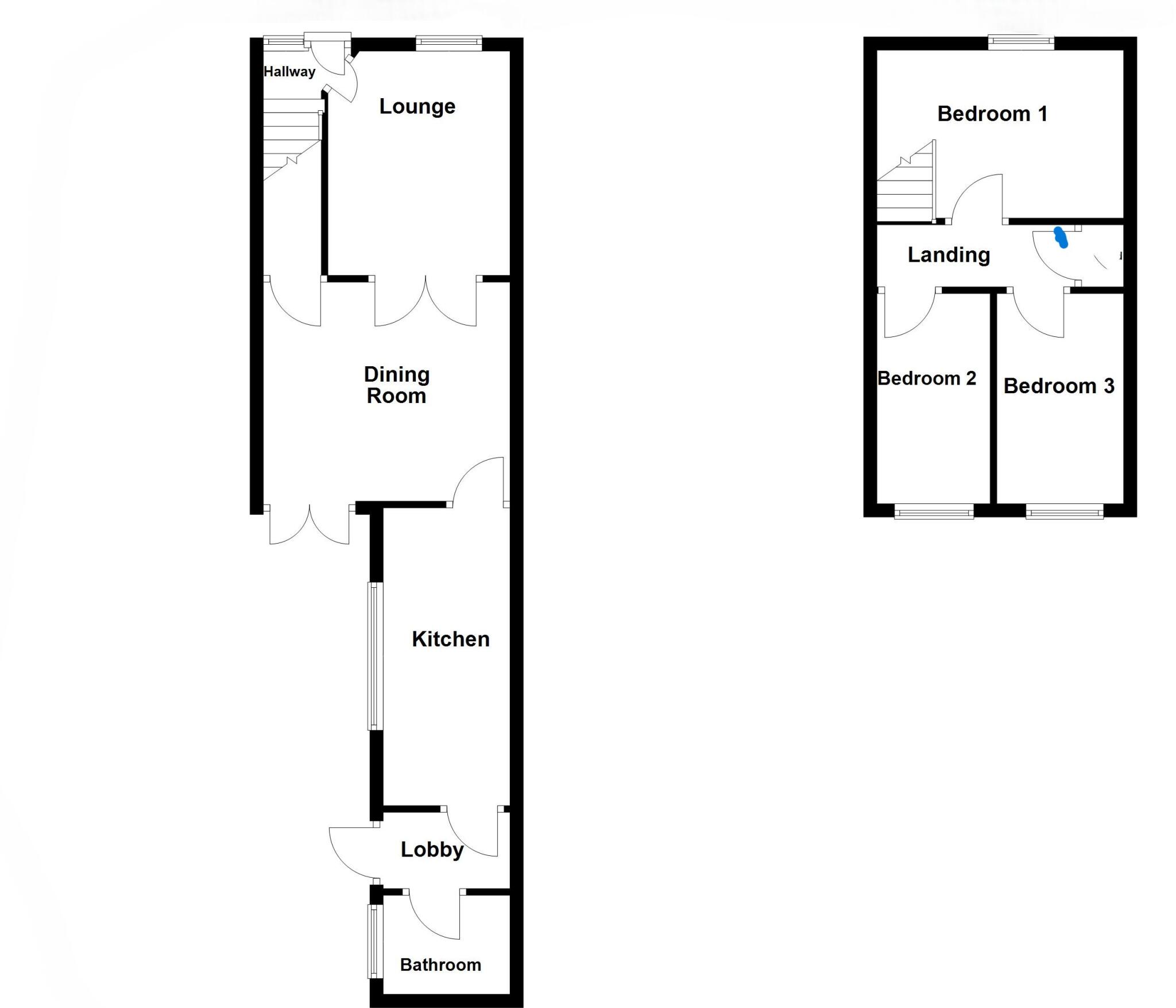 Garden Terrace, Earsdon, Whitley Bay, Tyne and Wear, NE25 floorplan