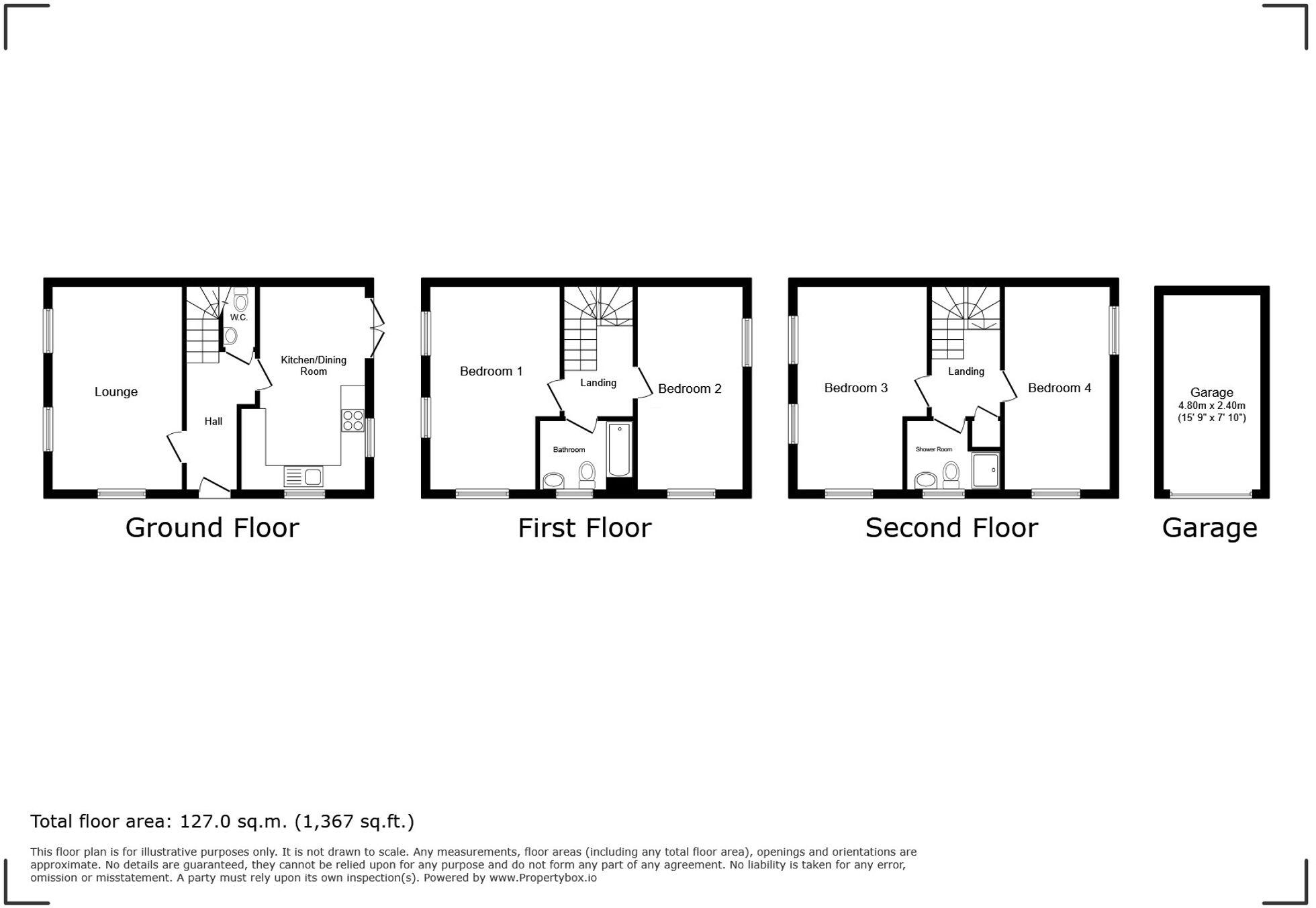 Treetop Avenue, Basingstoke, RG23 floorplan