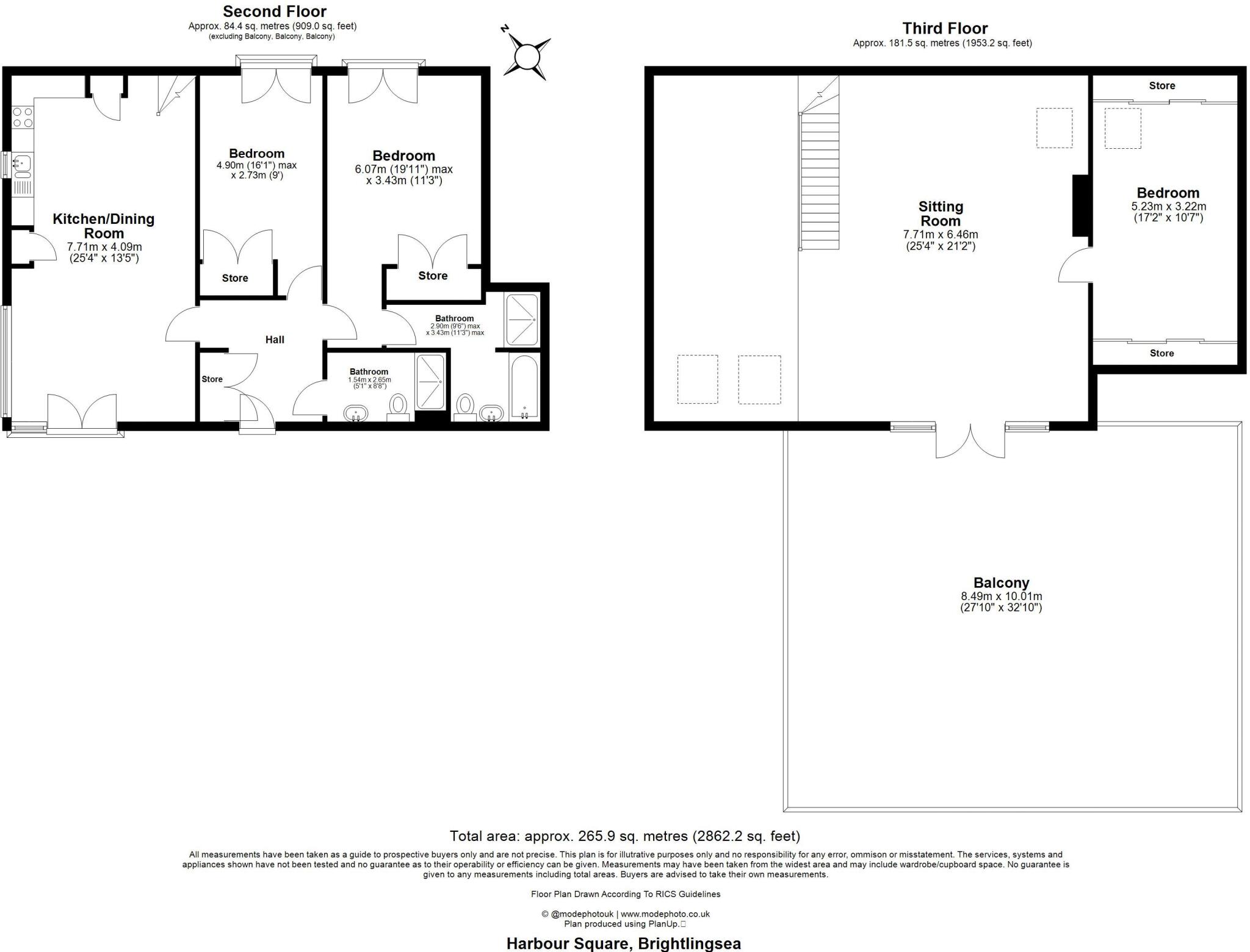 Harbour Square, Brightlingsea, CO7 floorplan