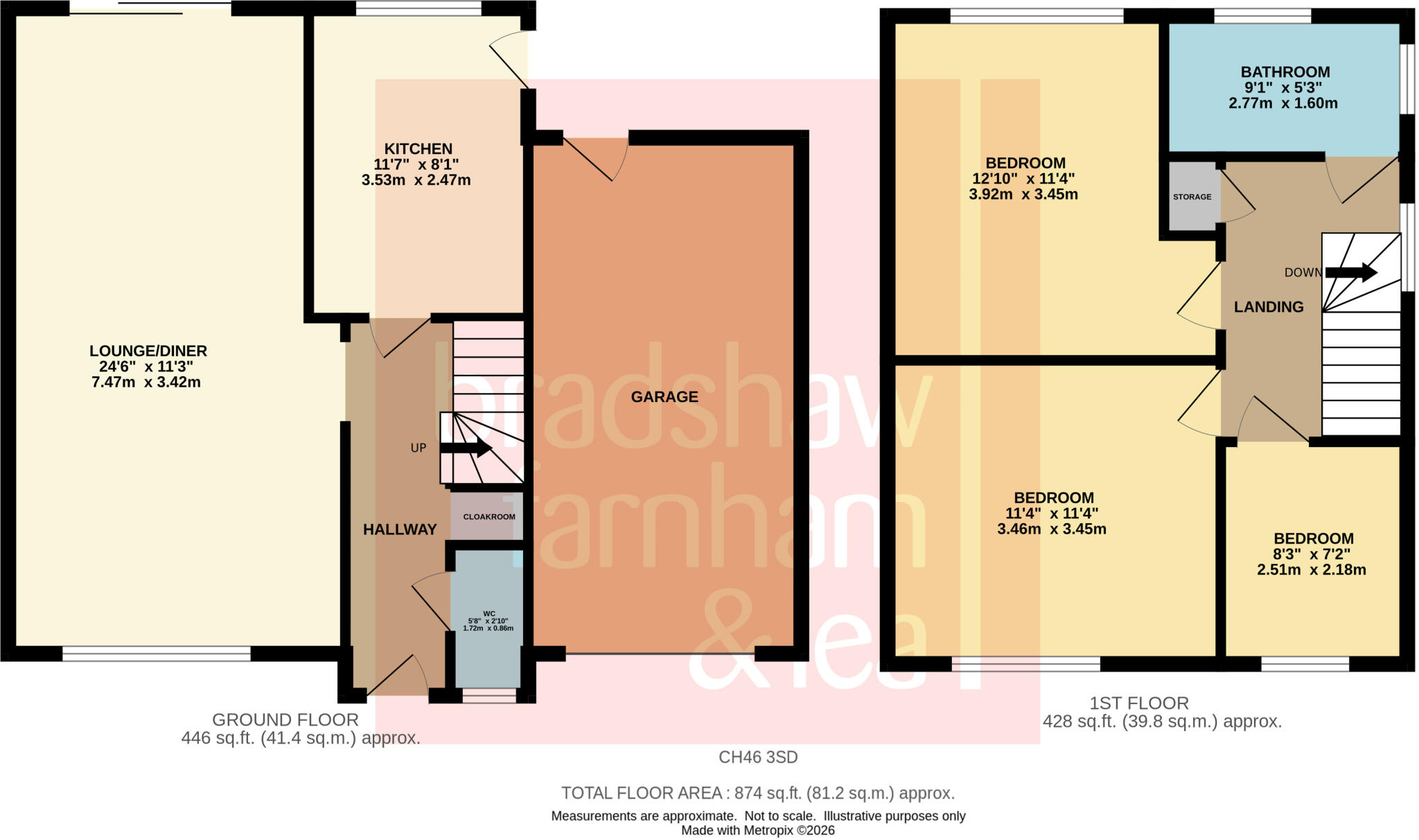 Cronton Avenue, Moreton, Wirral, CH46 floorplan