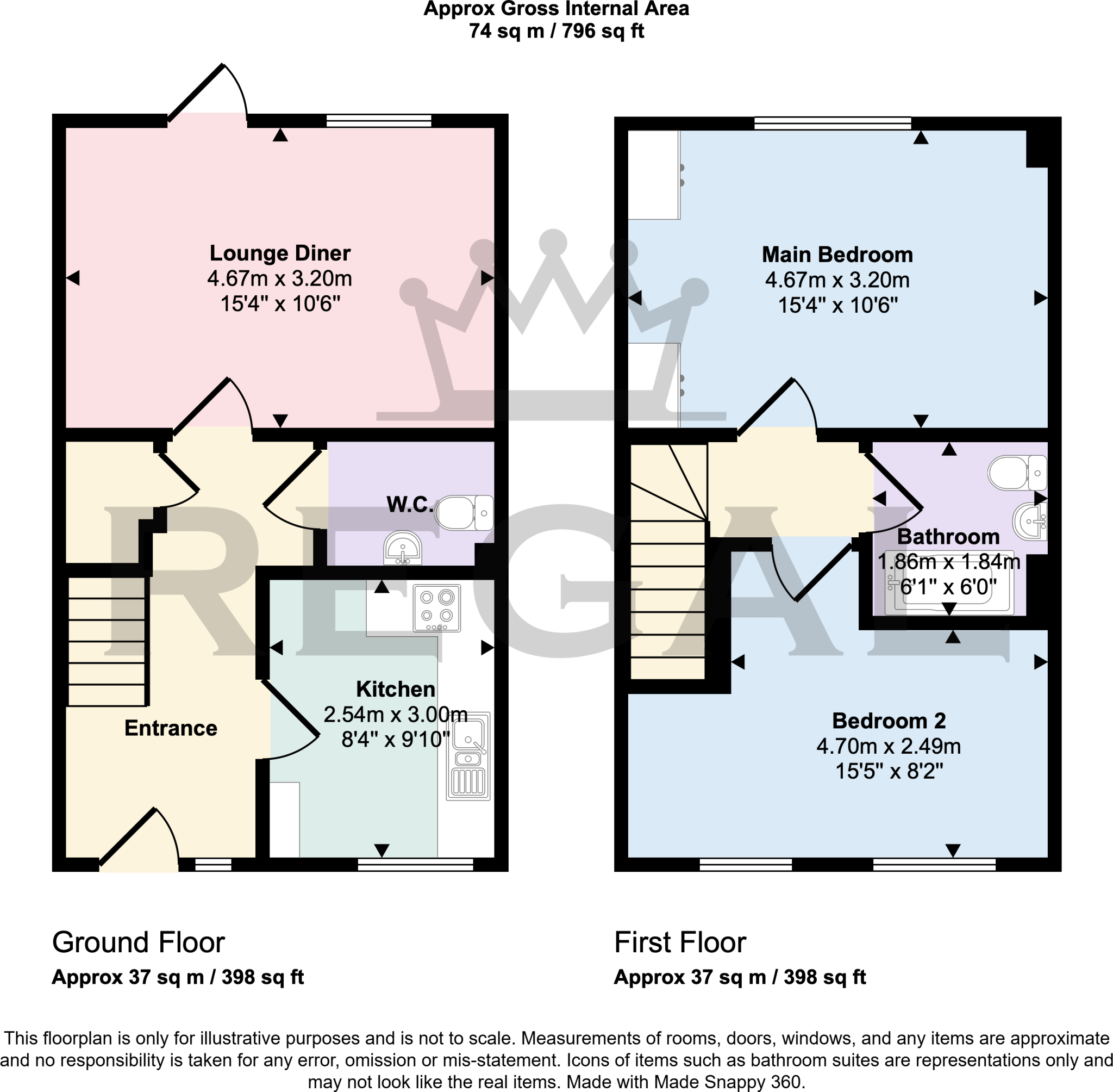 Ryeland Way, Andover, SP11 floorplan