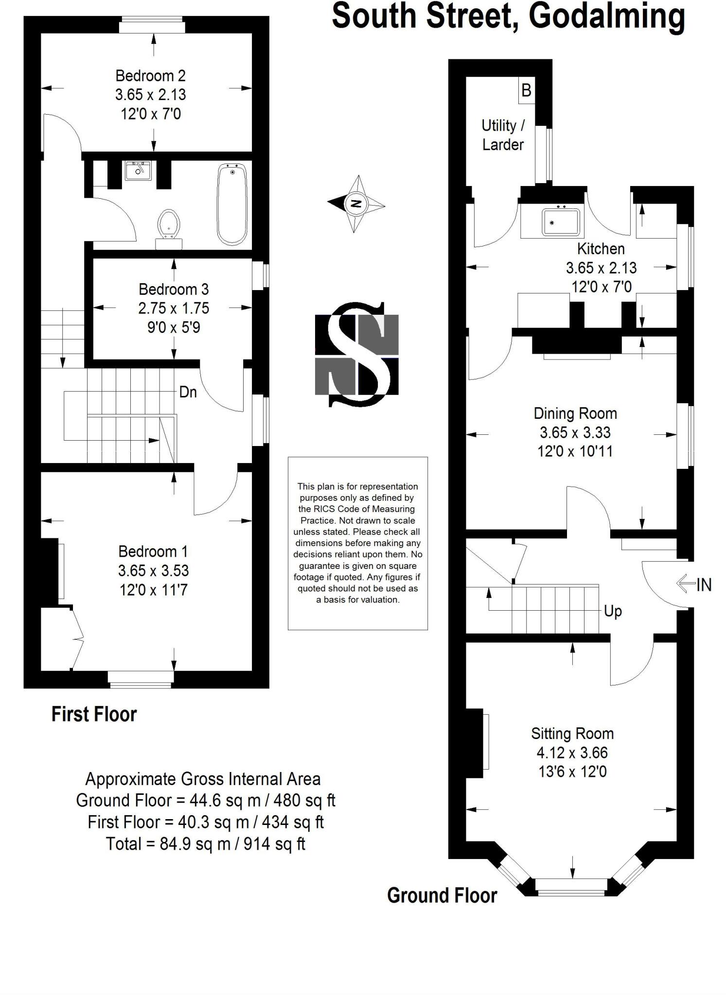 South Street, Godalming, GU7 floorplan