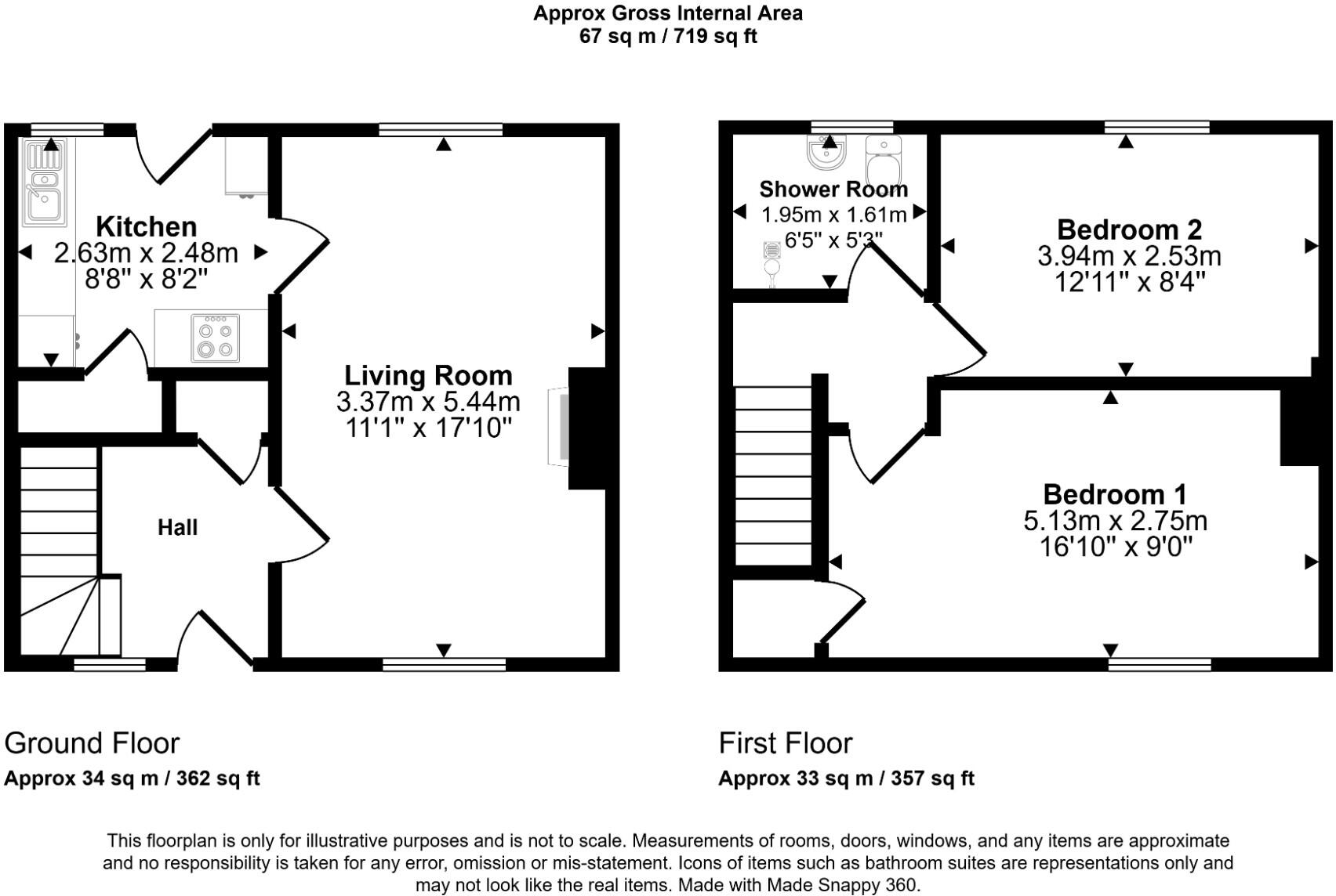 11 Inglis Way, Girvan, Ayrshire, KA26 0EQ floorplan