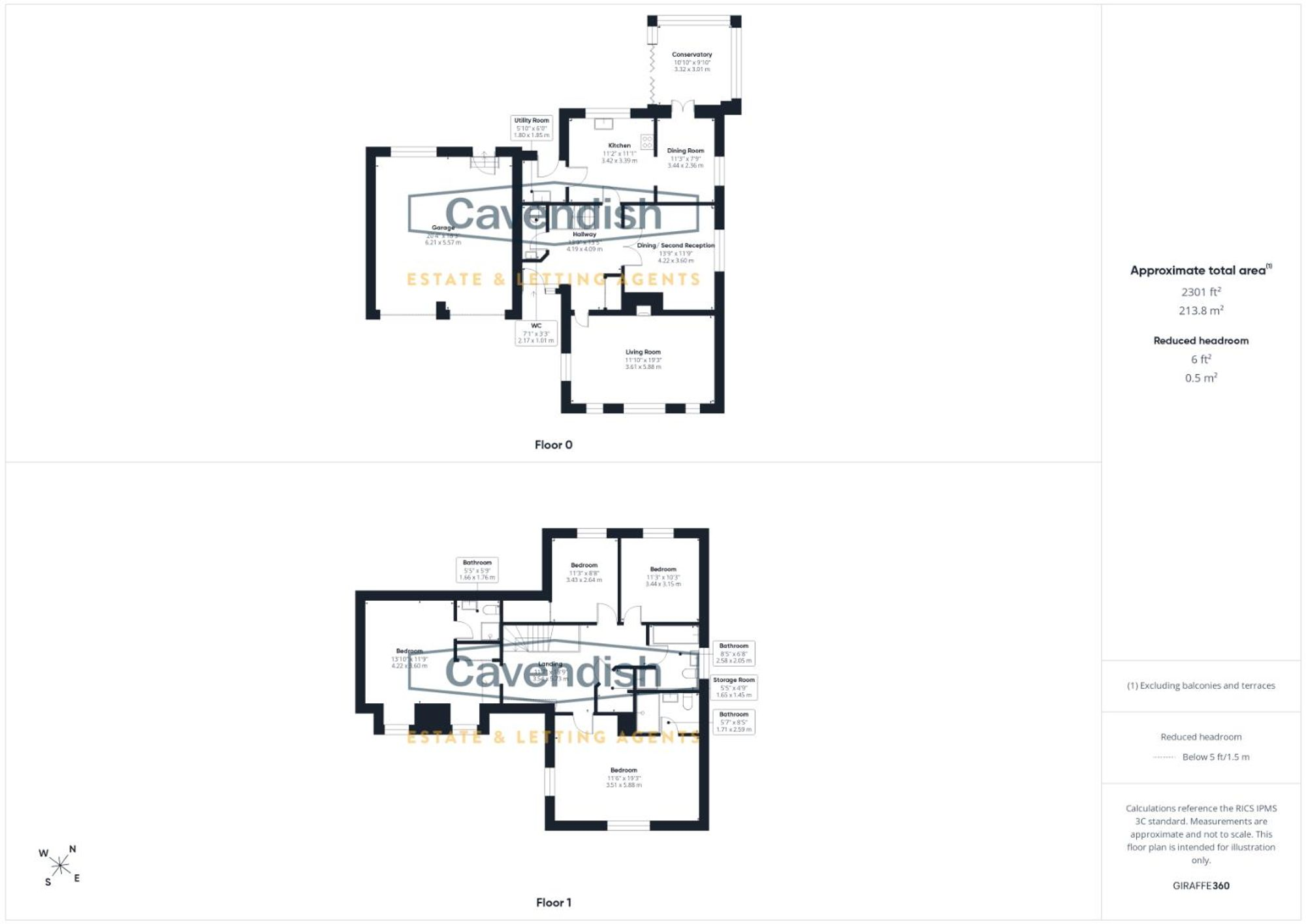 Upper Bryn Coch, Mold, CH7 floorplan