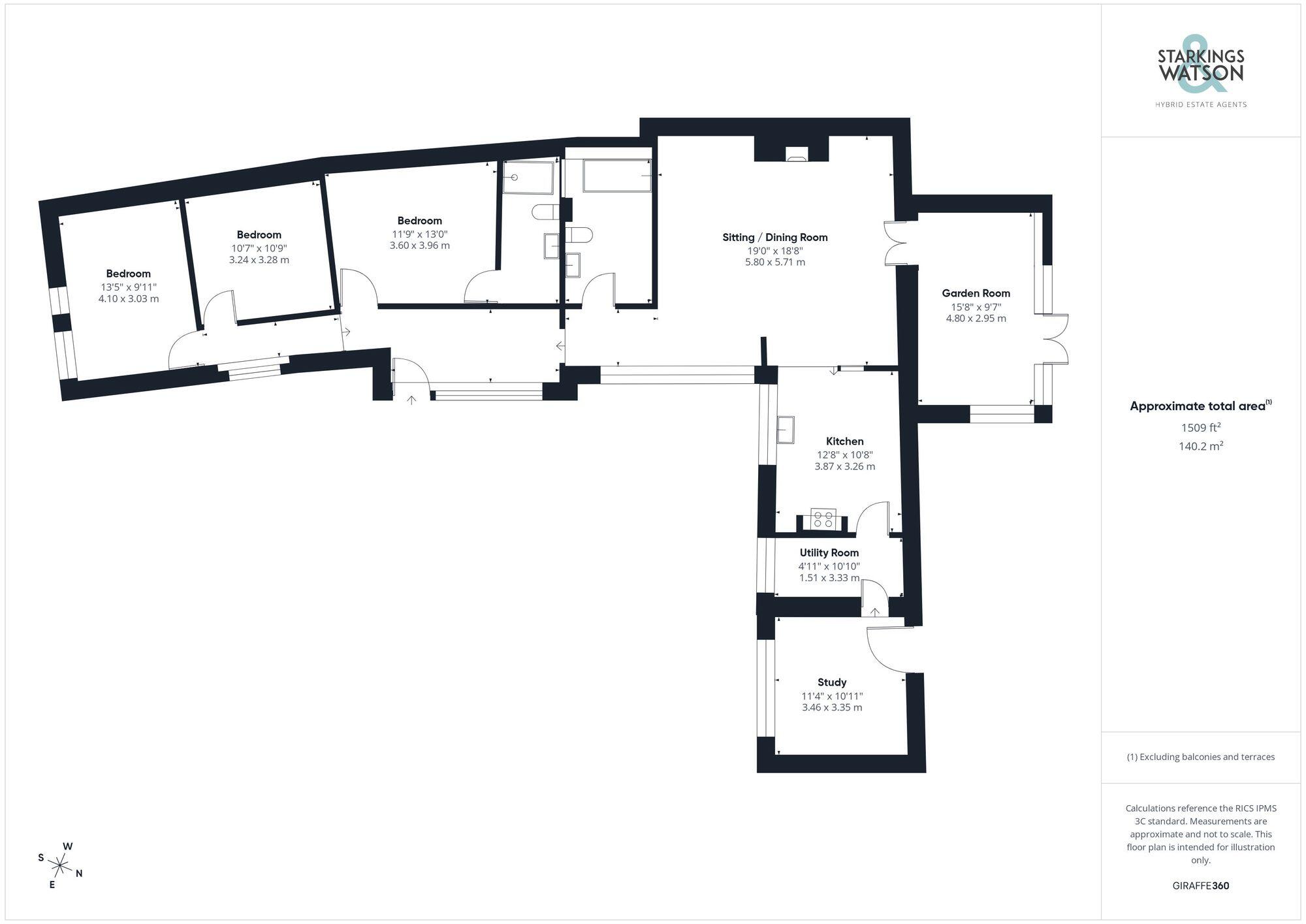 The Green, Wacton, Norwich floorplan