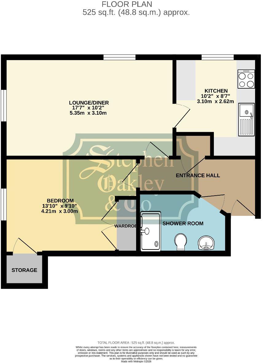 Freemans Gardens, Olney floorplan