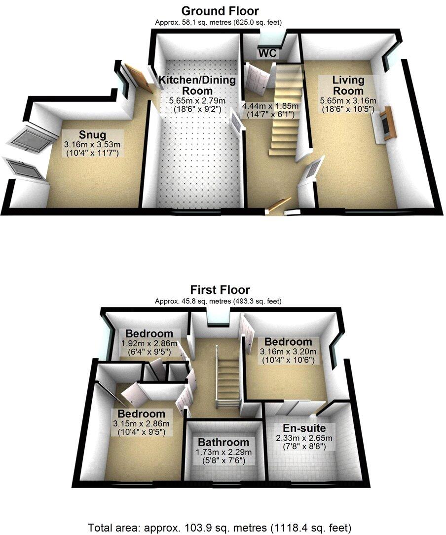 Mollis Grove, Oldham, Greater Manchester, OL1 floorplan