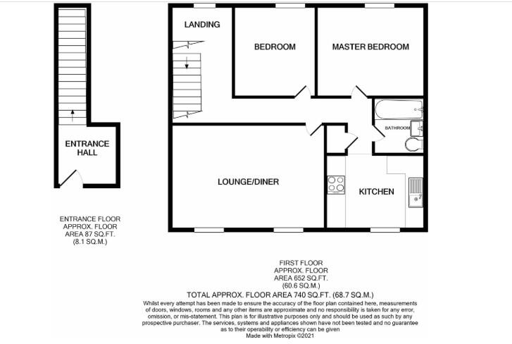 The Brambles, St Ives, Cambs, PE27 floorplan