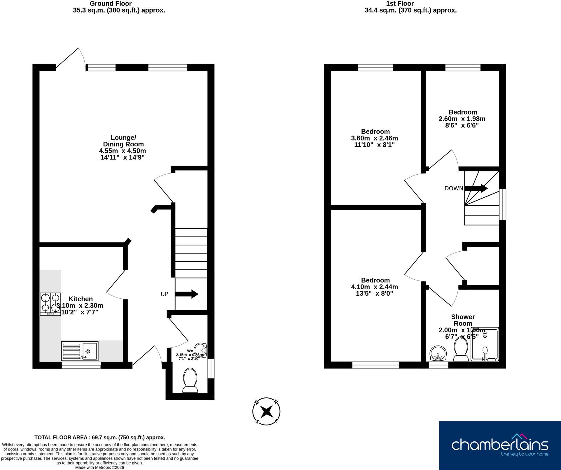 Ashburton Road, Bovey Tracey, TQ13 floorplan