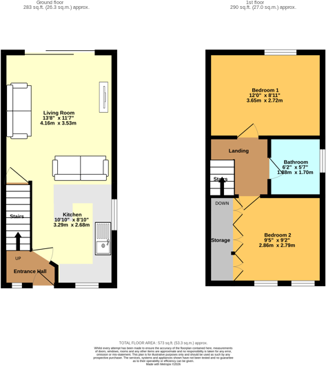 Seaton Close, Crewe, CW1 floorplan