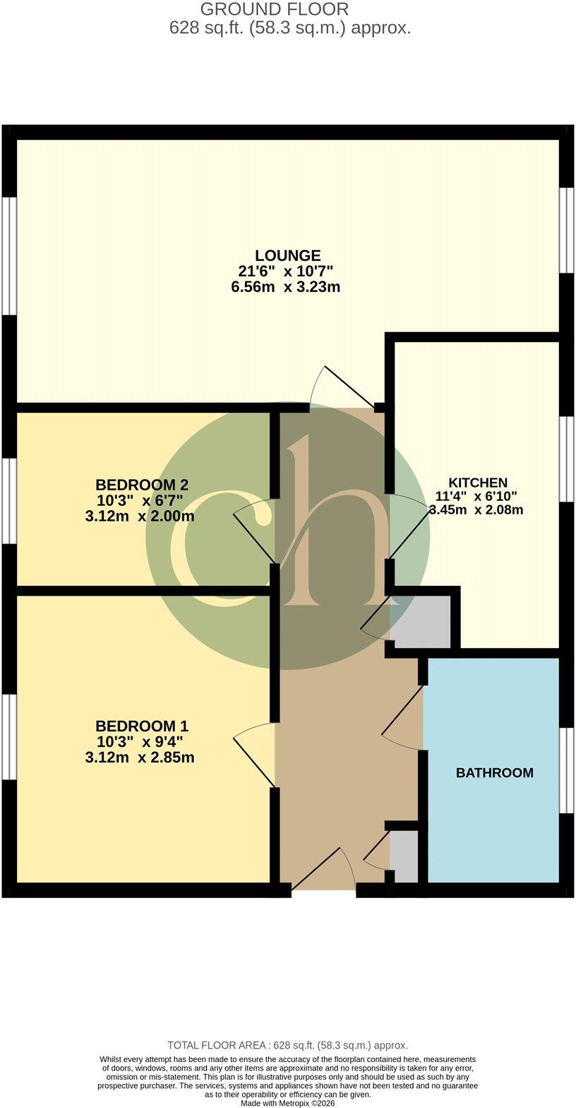 Saltash Road, Churchward, Swindon, SN2 floorplan