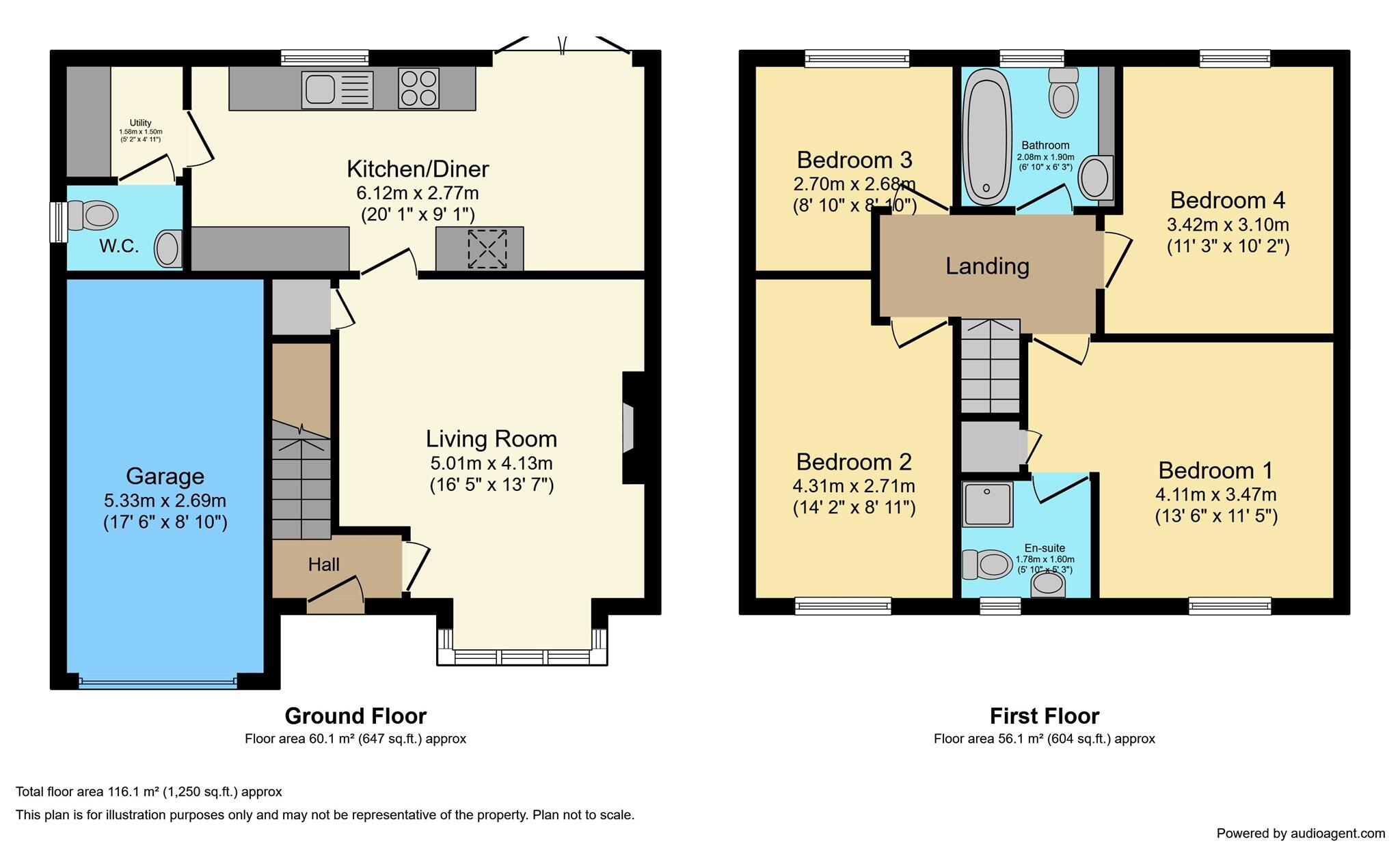 Pinewood Road, Winsford floorplan