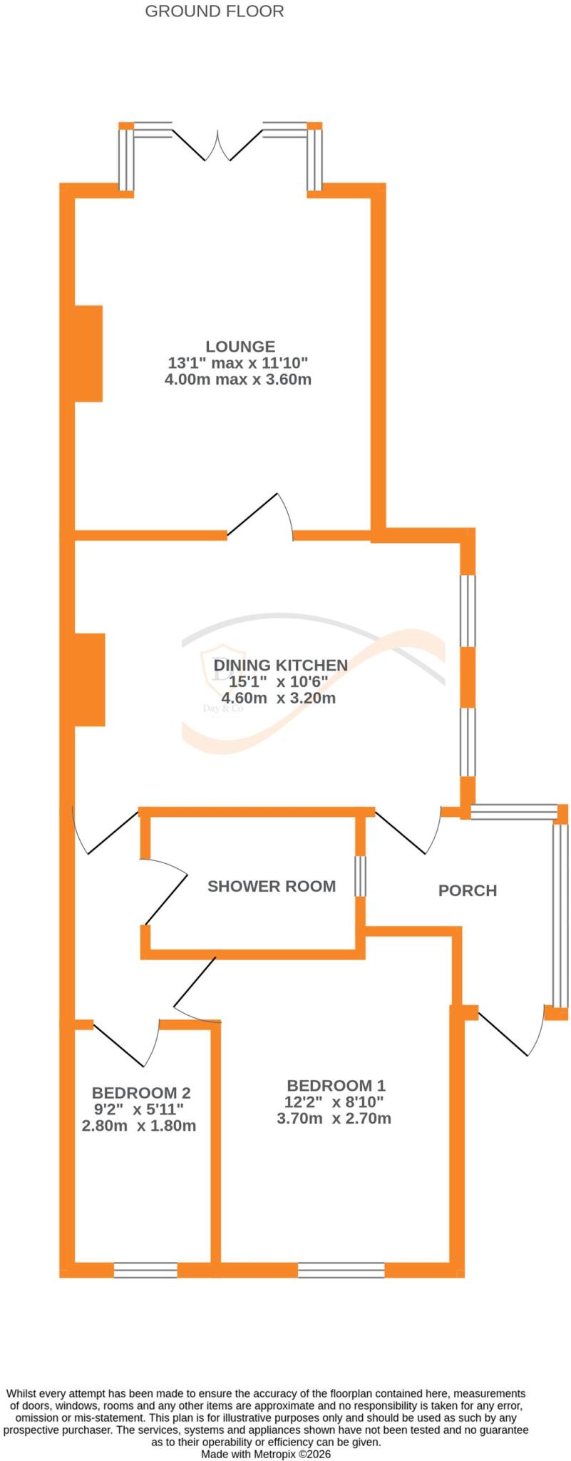 Spring Avenue, Long Lee, Keighley, BD21 floorplan
