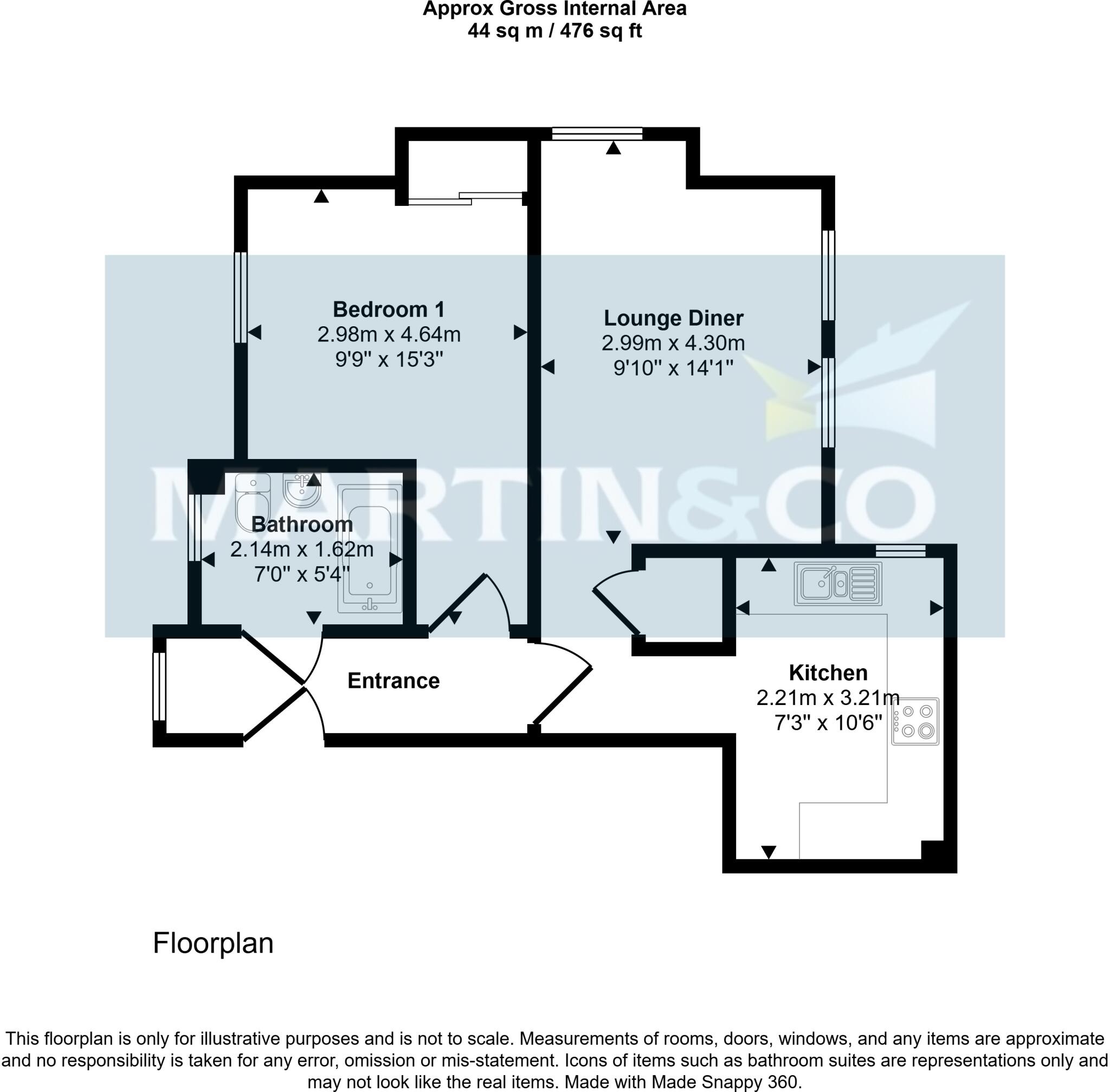 2 Globe Lane floorplan