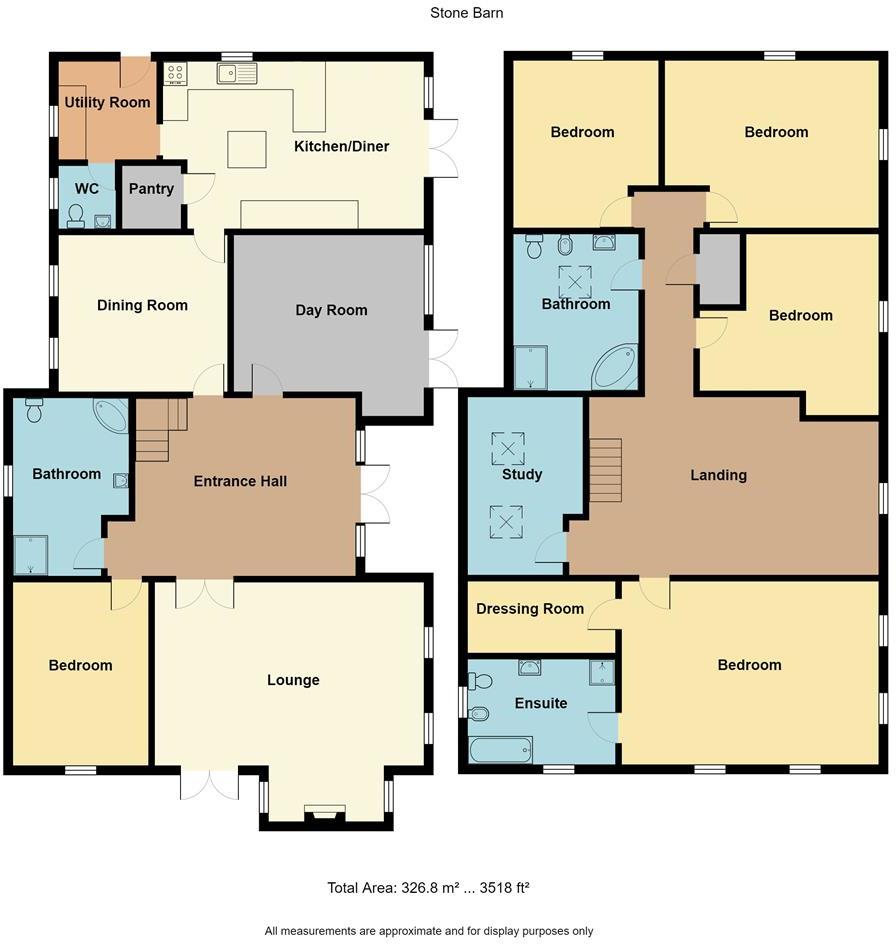 Stone Barn, Warton Lodge Farm, Preston Road, Lytham floorplan