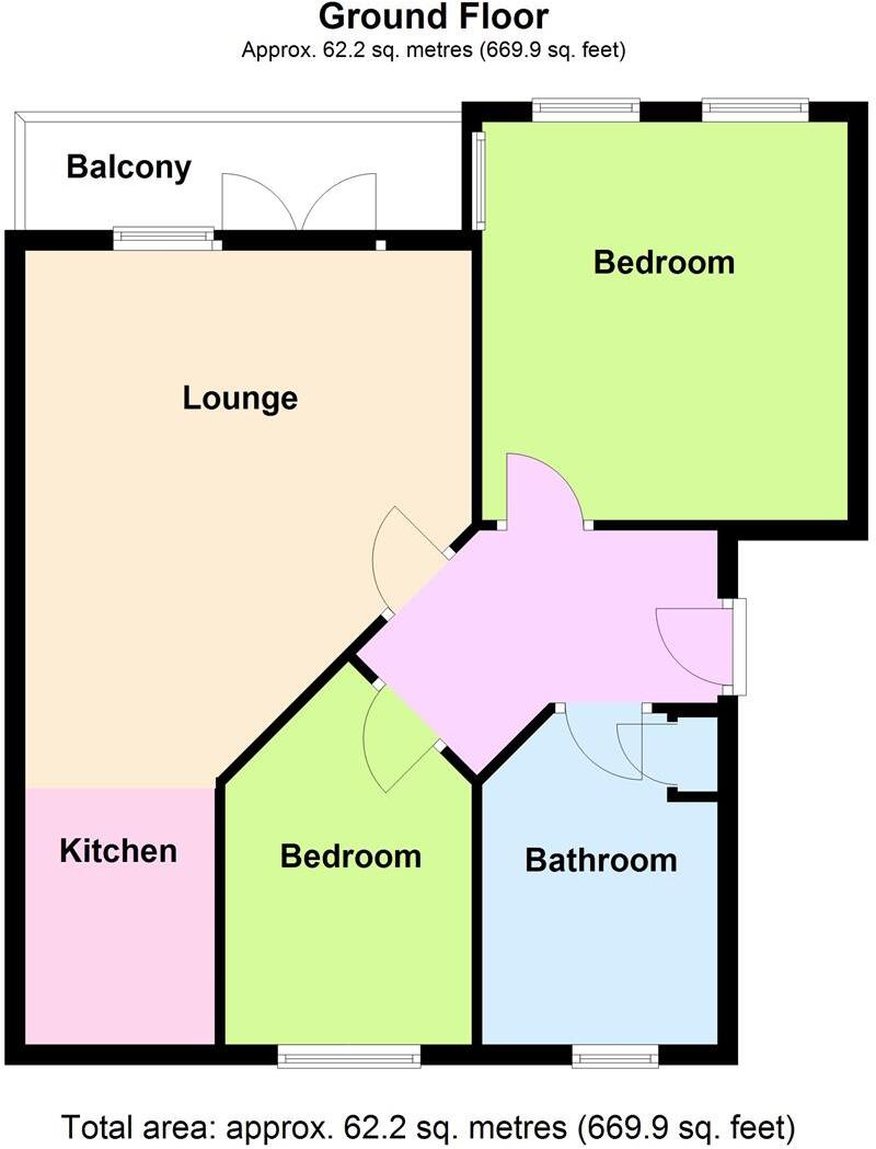 Lennox Road, Worthing floorplan