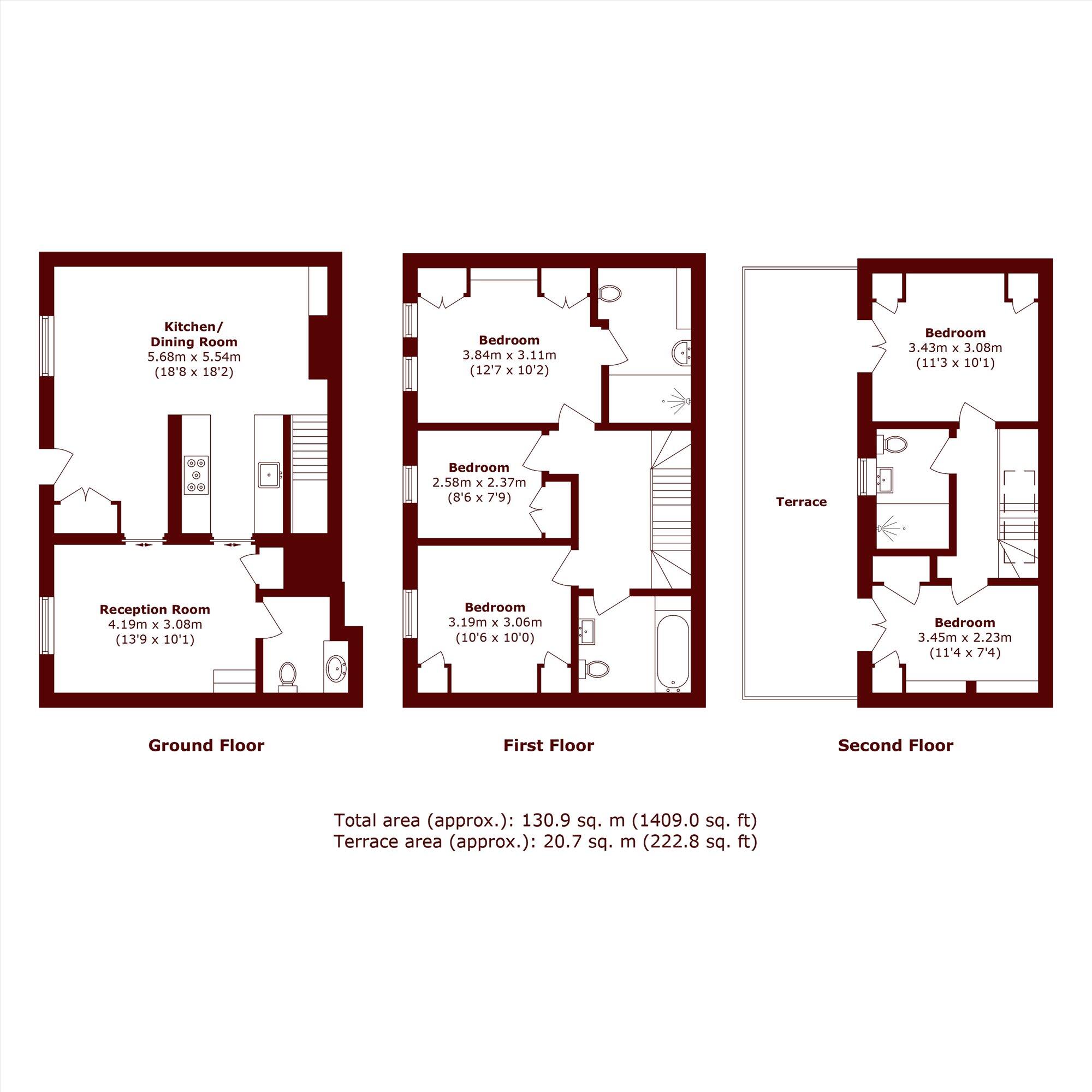 Old Manor Yard, Earls Court floorplan