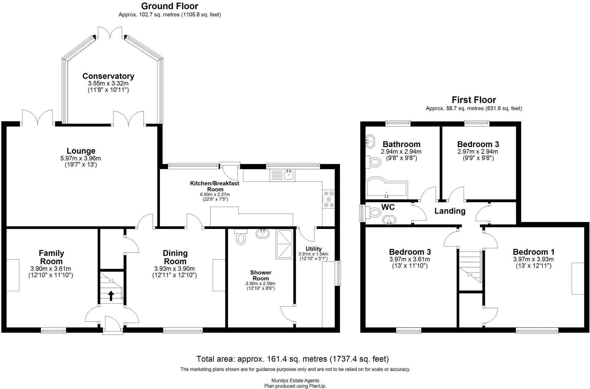 Brigg Road, South Kelsey, Market Rasen floorplan