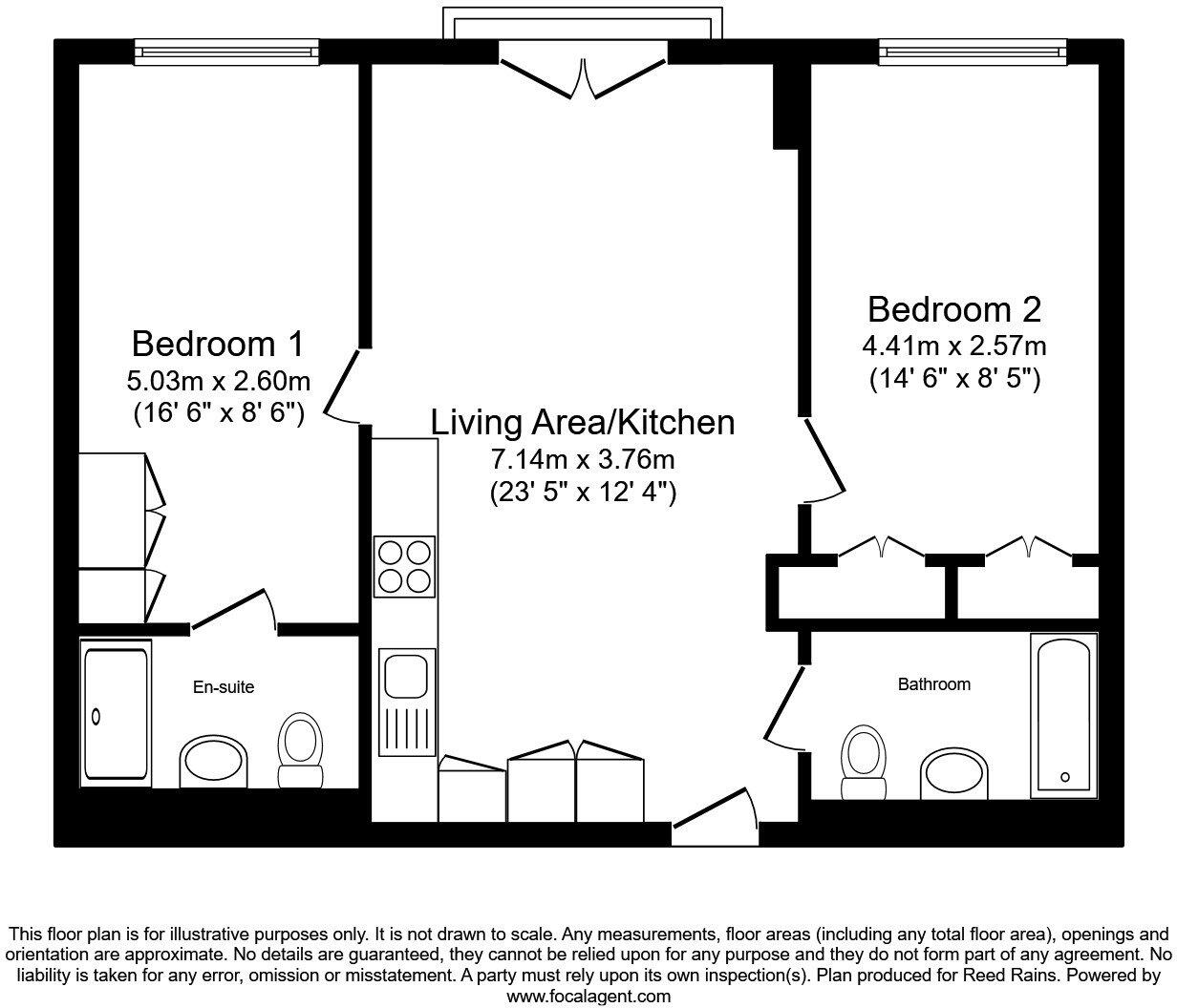 Ottinger Close, Salford, M50 floorplan