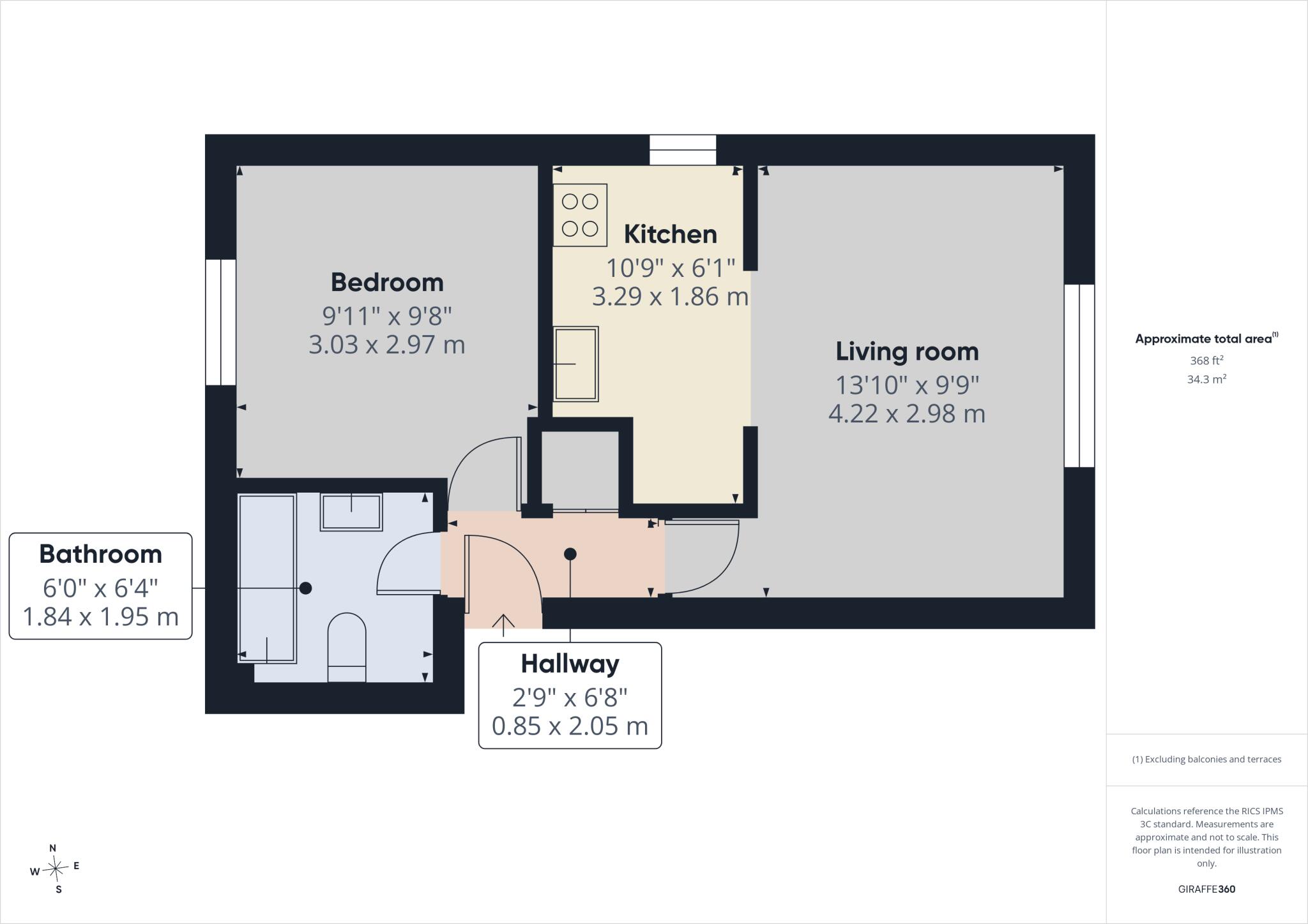 Tynedale Square, Highwoods, Colchester, Essex, CO4 9SN floorplan