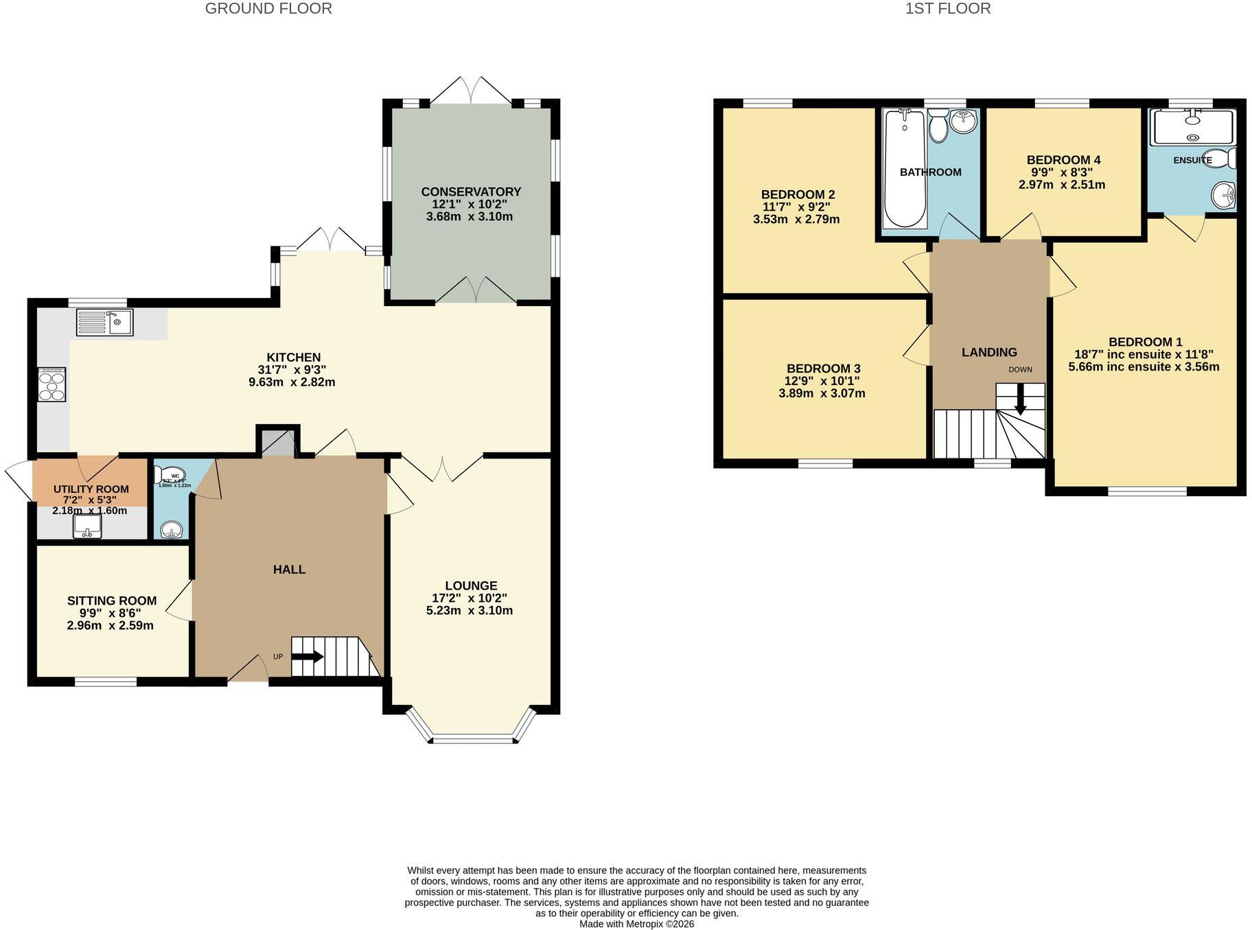 Evergreen Way, Stourport-On-Severn, DY13 floorplan