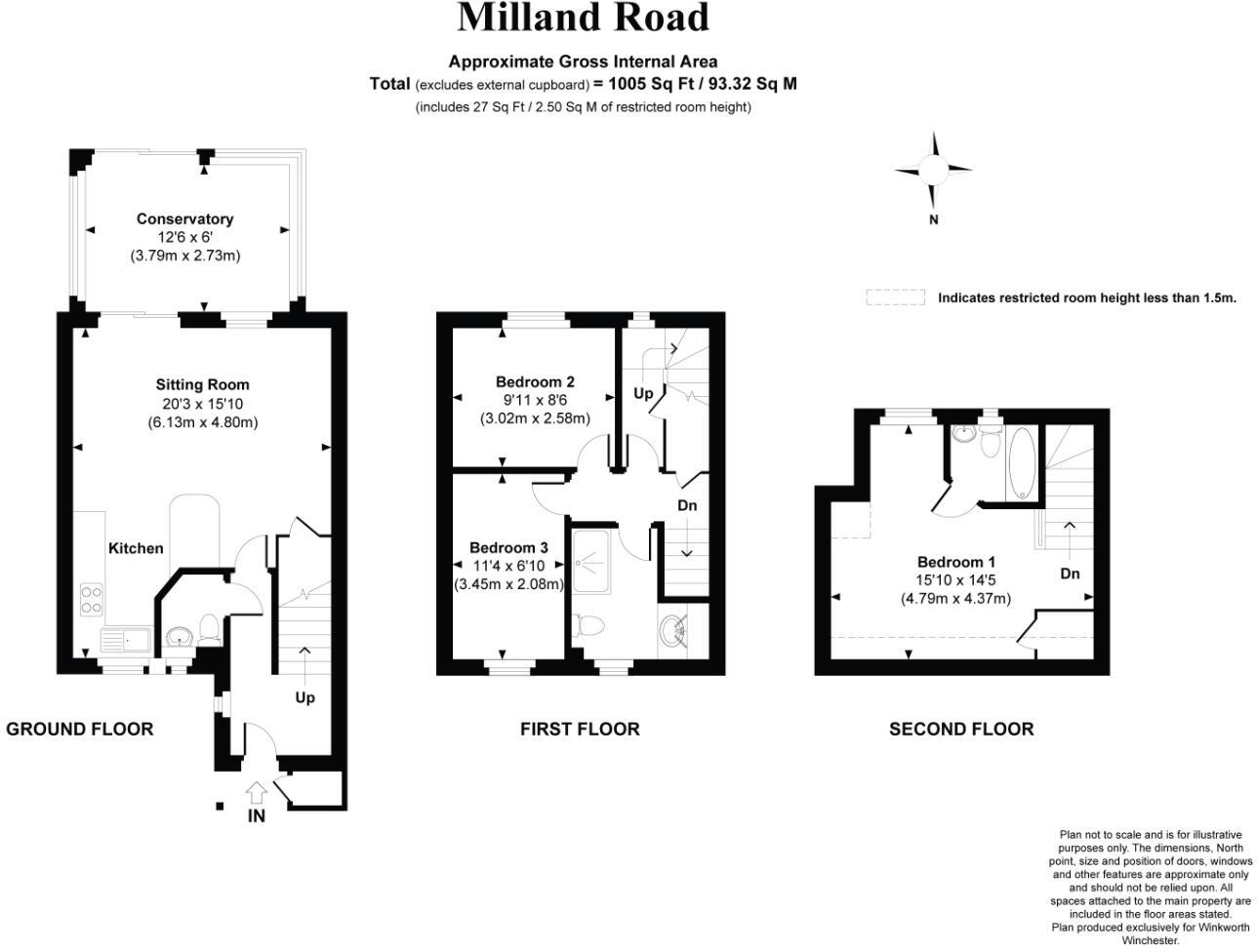 Milland Road, Winchester, Hampshire, SO23 floorplan