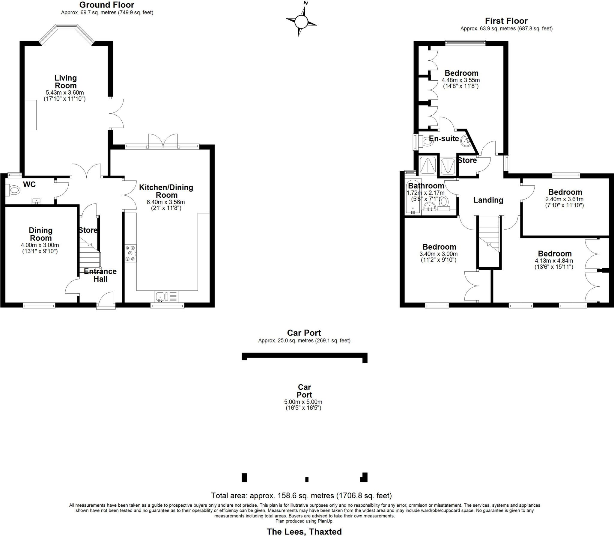 Thaxted, Dunmow floorplan