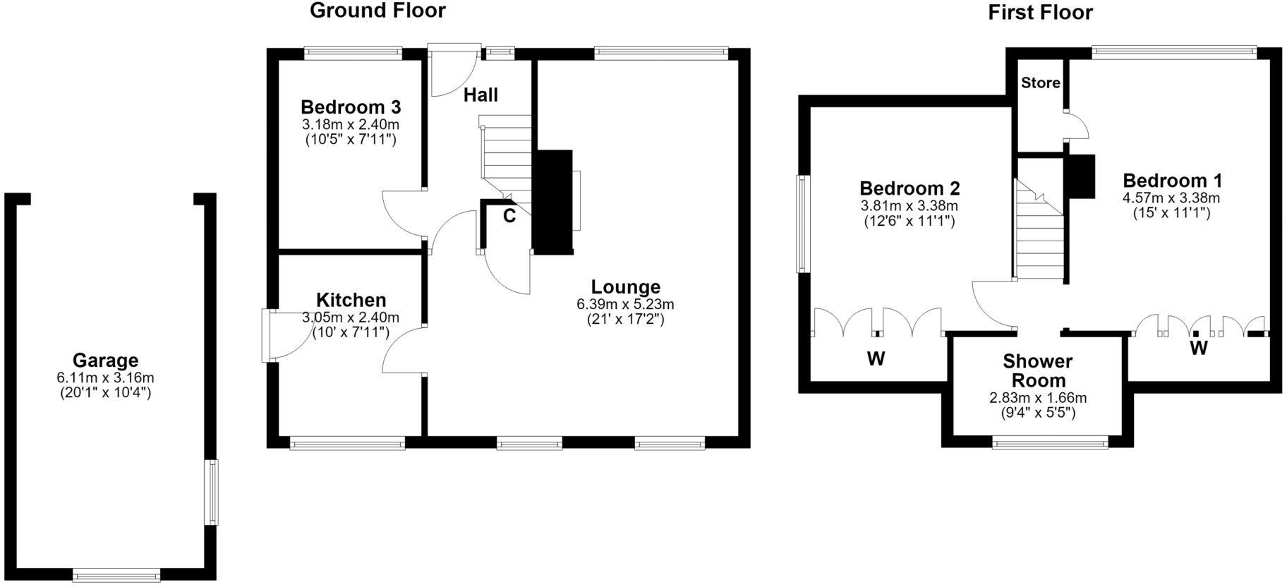 39 Alder Bank, Ayr, KA7 3NU floorplan
