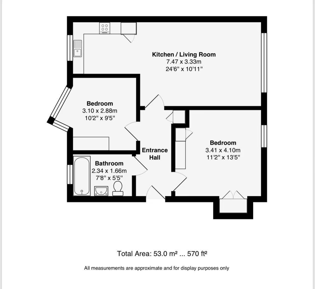 Omega Place, Islington, London floorplan