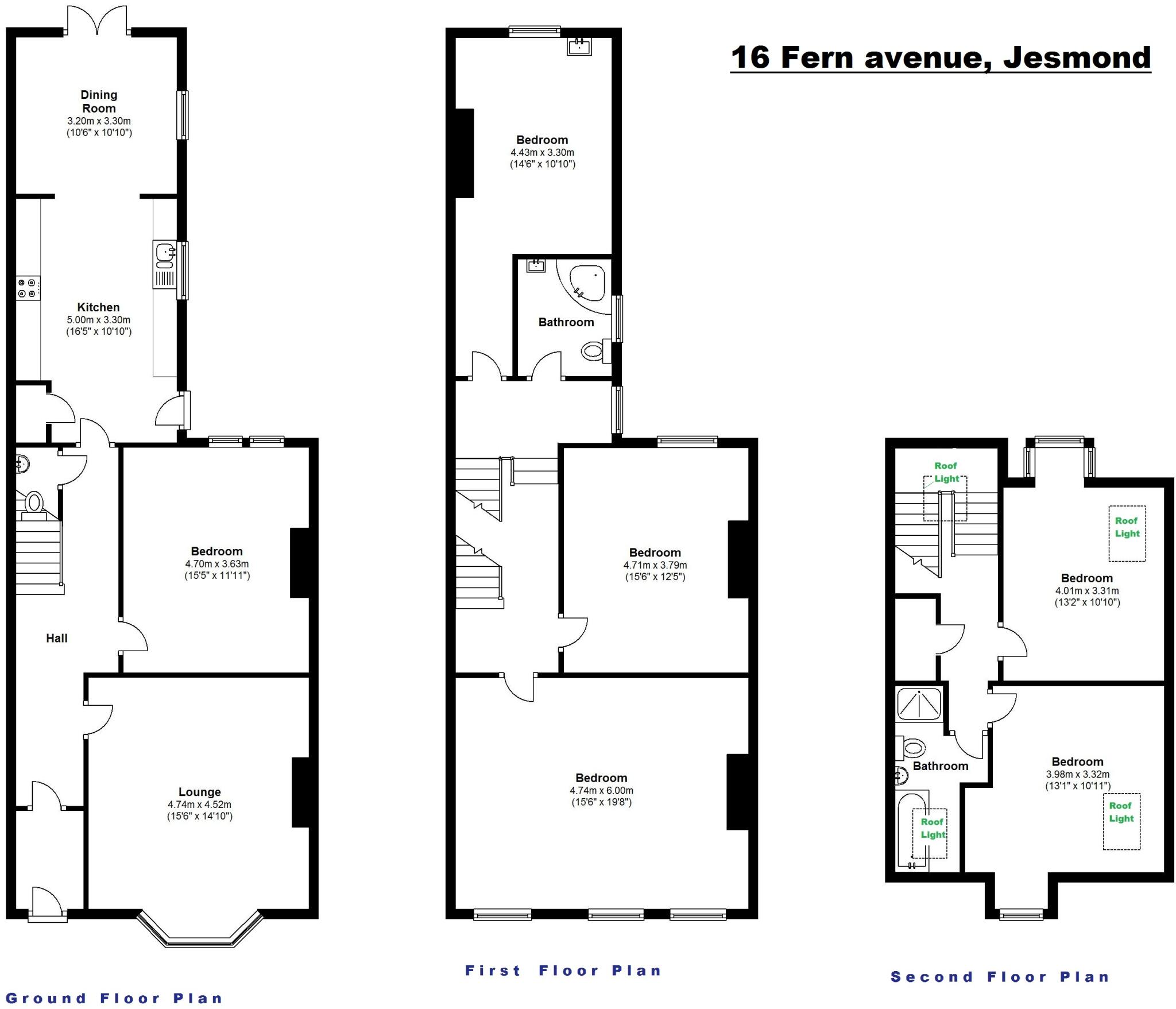 Fern Avenue, Jesmond, Newcastle Upon Tyne, NE2 floorplan
