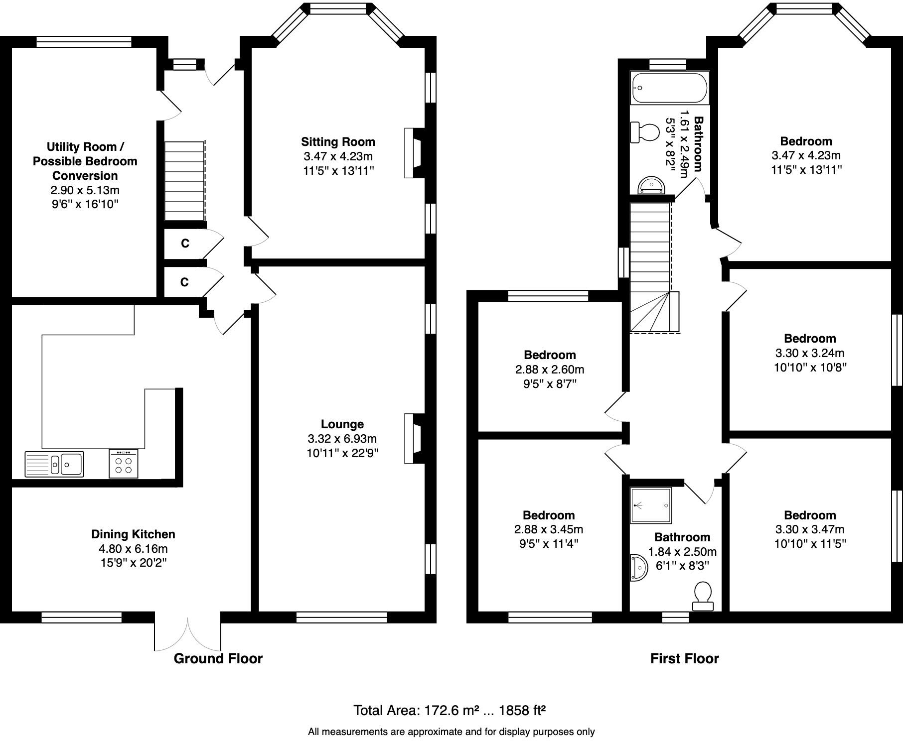 Allerton Road, Allerton, Bradford, BD15 floorplan