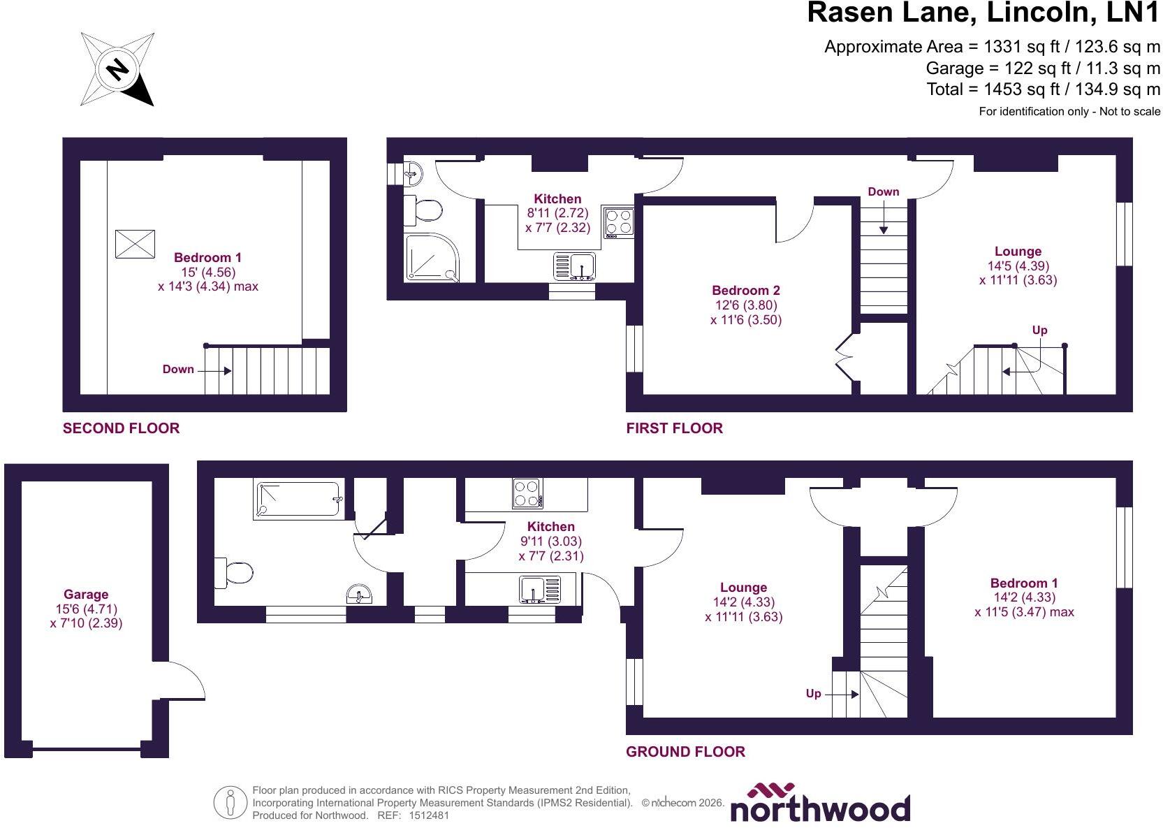 Rasen Lane, Lincoln, LN1 floorplan