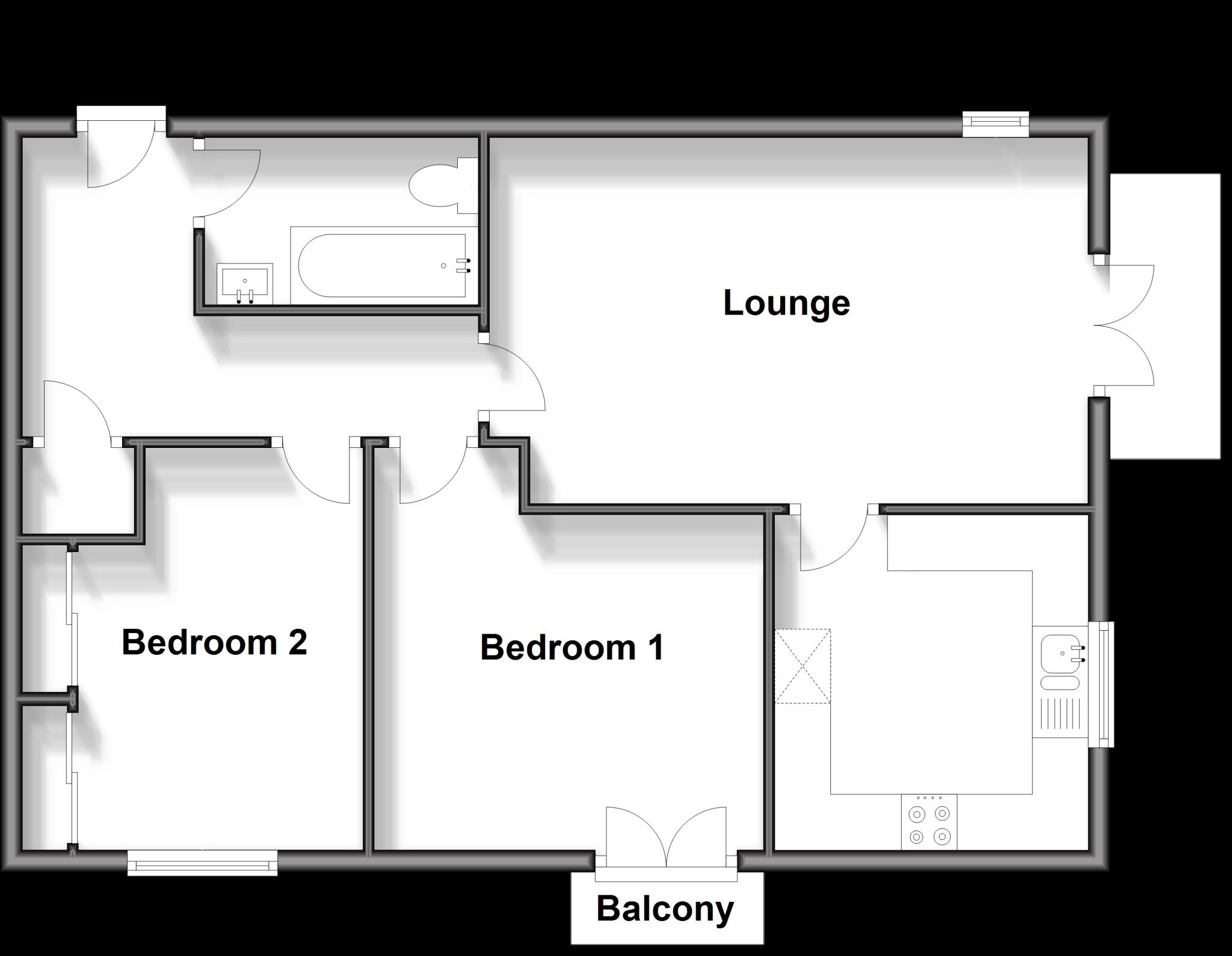 10a Luccombe Road Shanklin PO37 floorplan