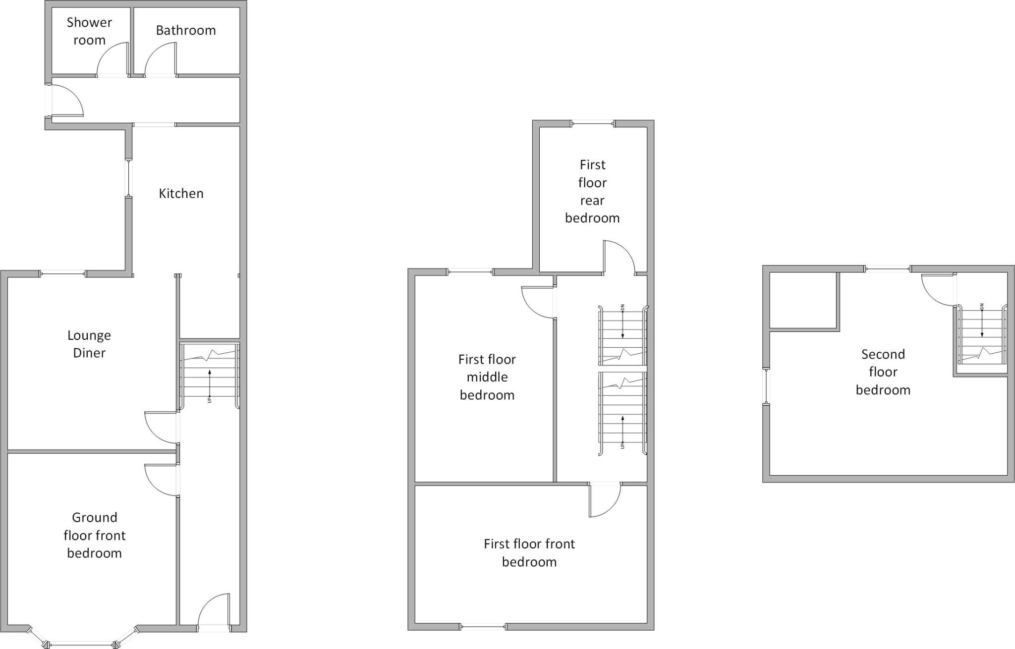 132 Shrubland Street, Leamington Spa floorplan