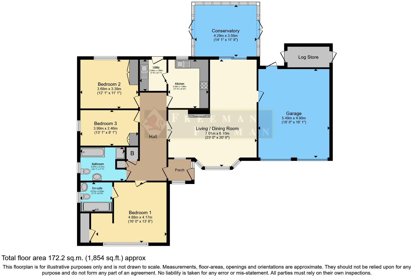 Glenleigh Walk, Robertsbridge, East Sussex, TN32 floorplan