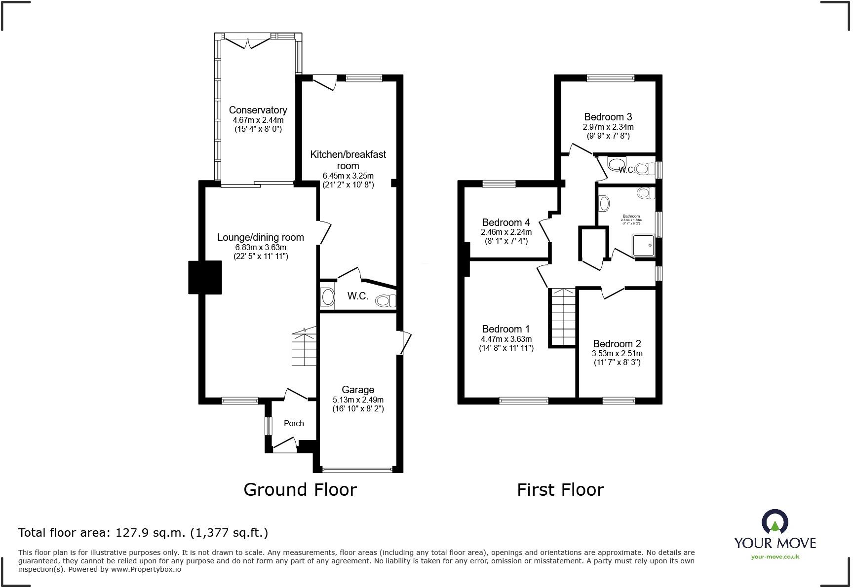 Fleet Road, Pepper Hill, Northfleet, Gravesend, Kent, DA11 floorplan