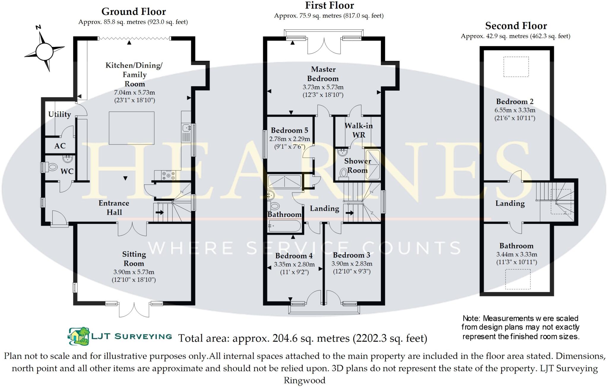 Horton, Wimborne, Dorset, BH21 7JA floorplan