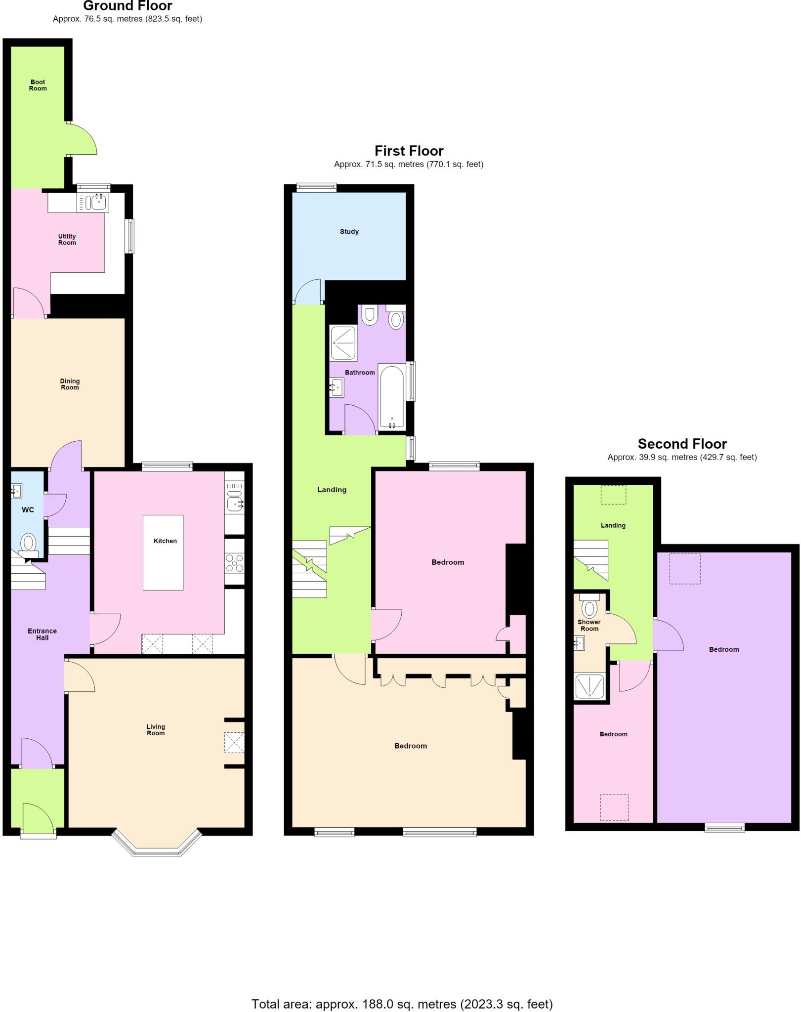 Woodside, Hexham, Northumberland, NE46 floorplan