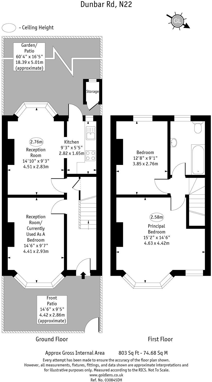 Dunbar Road, Wood Green, London, N22 floorplan