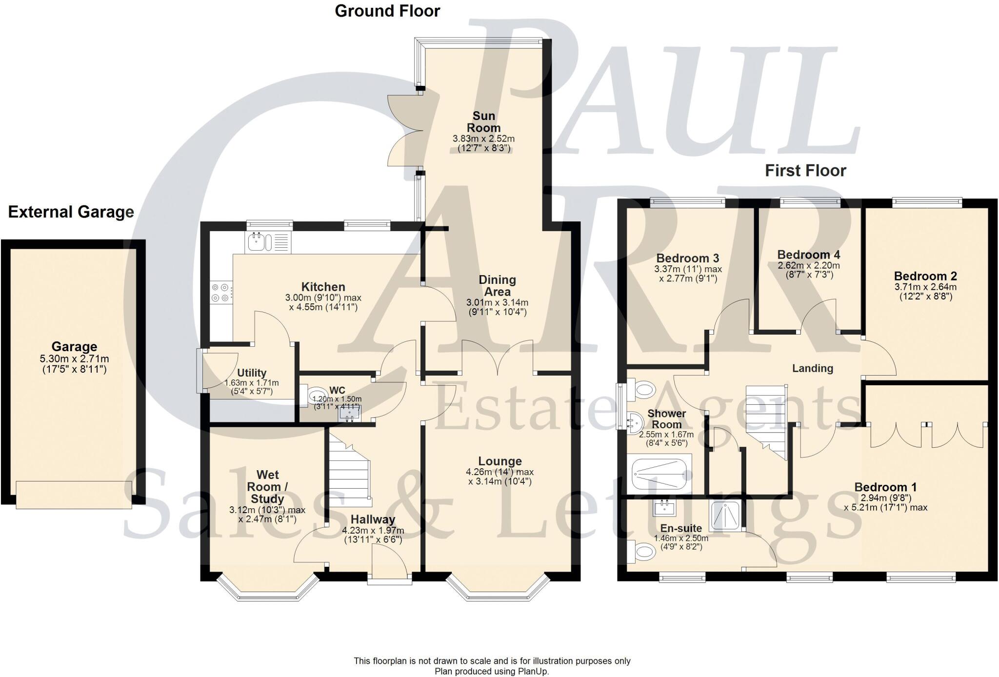 Armada Close, Lichfield, WS14 0GJ - No Upward Chain floorplan
