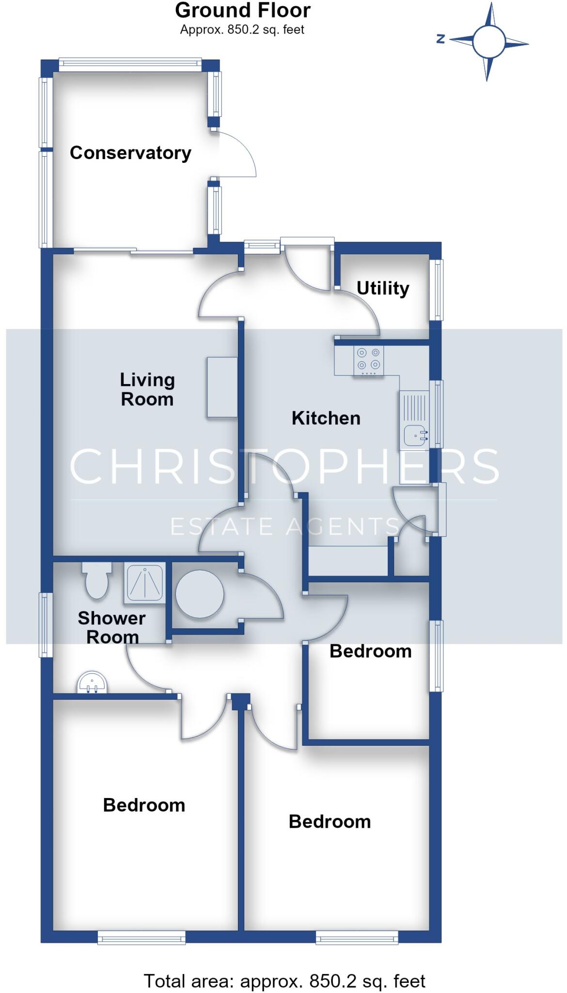 Treza Road, Porthleven, Cornwall floorplan