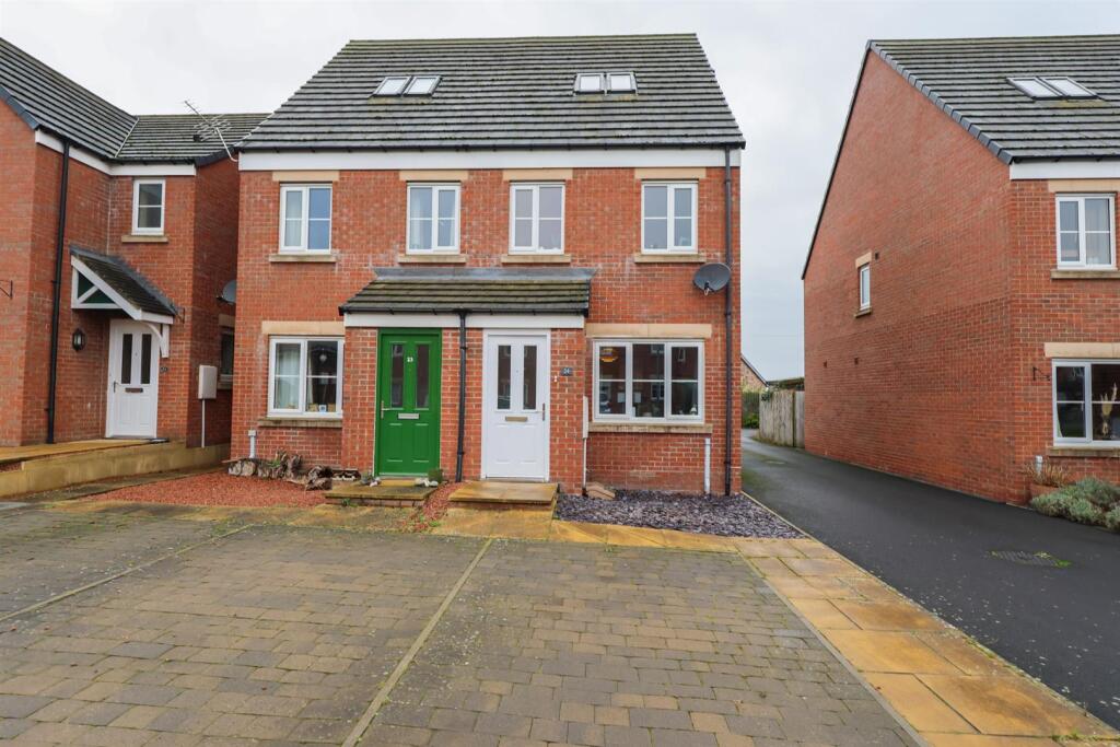 3-bed semi-detached on 24, Fenton Grange, Wooler, £195,000