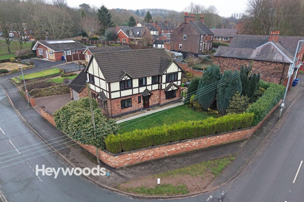 4-bed detached on Crewe Road, Madeley Heath, CW3, £430,000