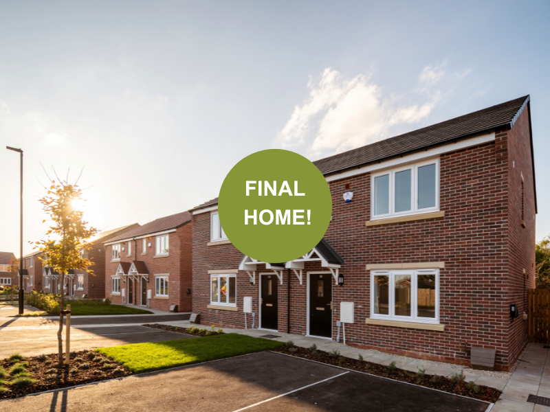3-bed semi-detached on Woodlark Place, Finningley, £100,000